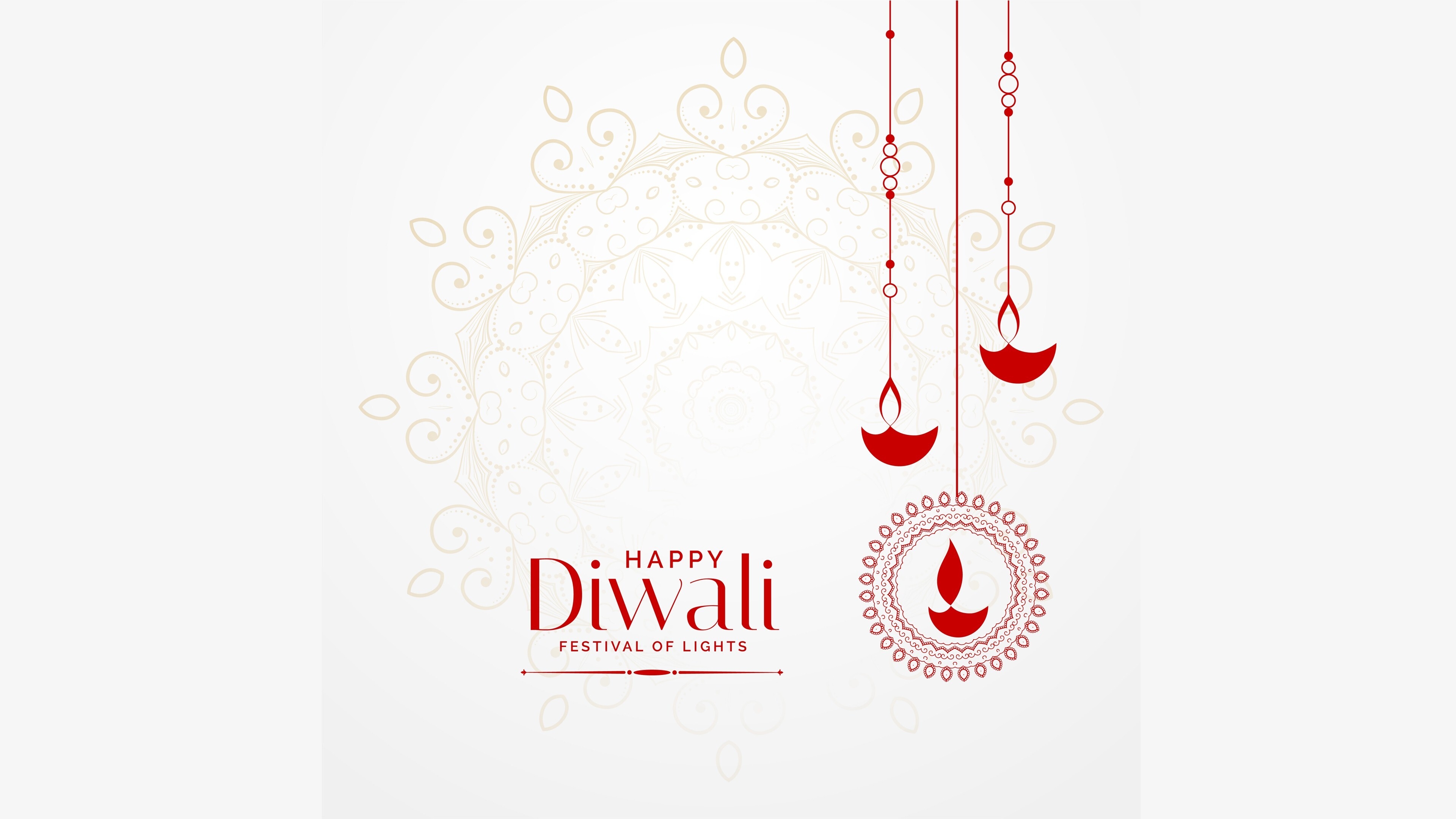 3840x2160 Happy Diwali Background 4K Image, Desktop