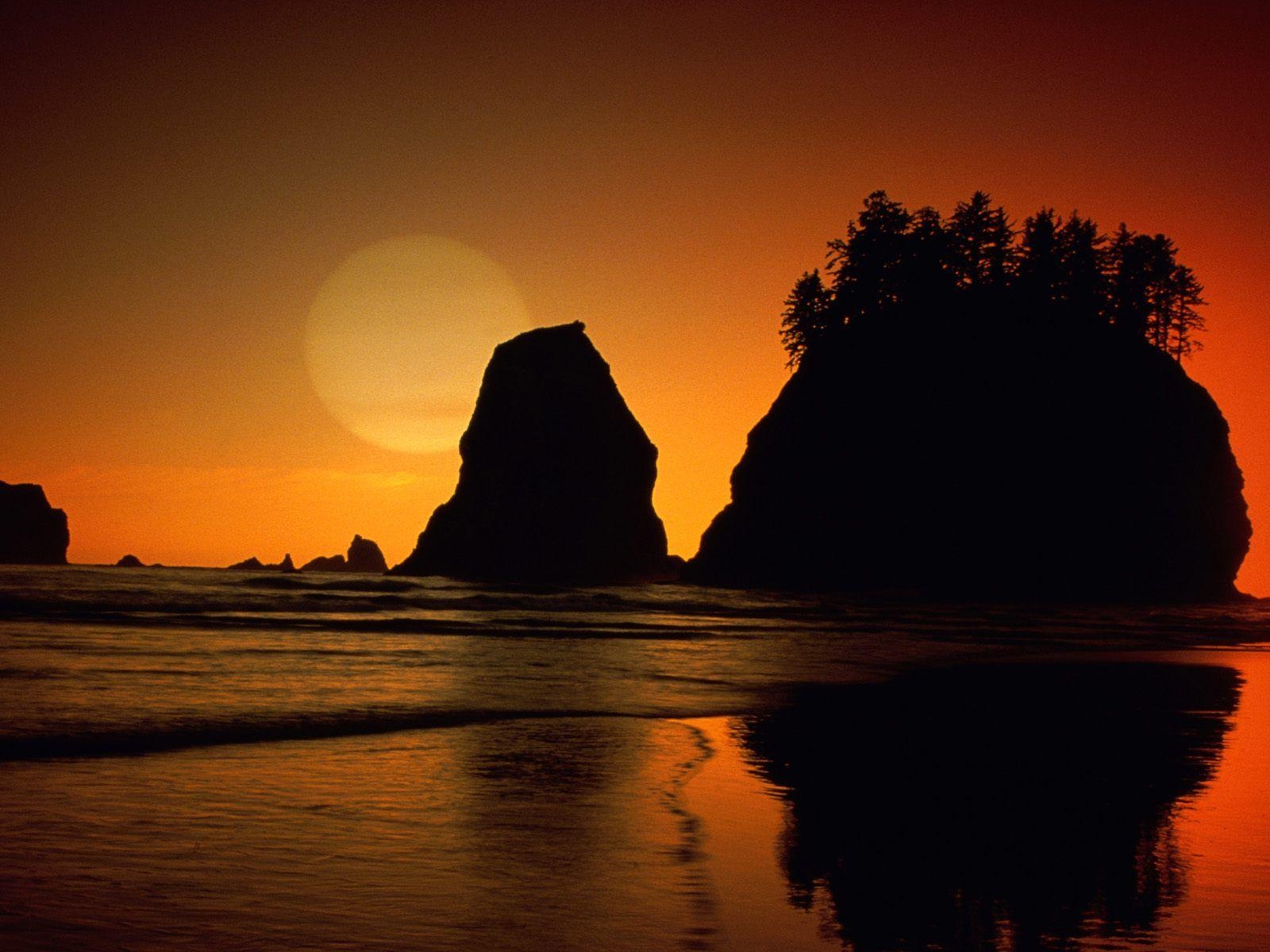 1600x1200 Free Second Beach Olympic National Park Washington Wallpaper, Desktop