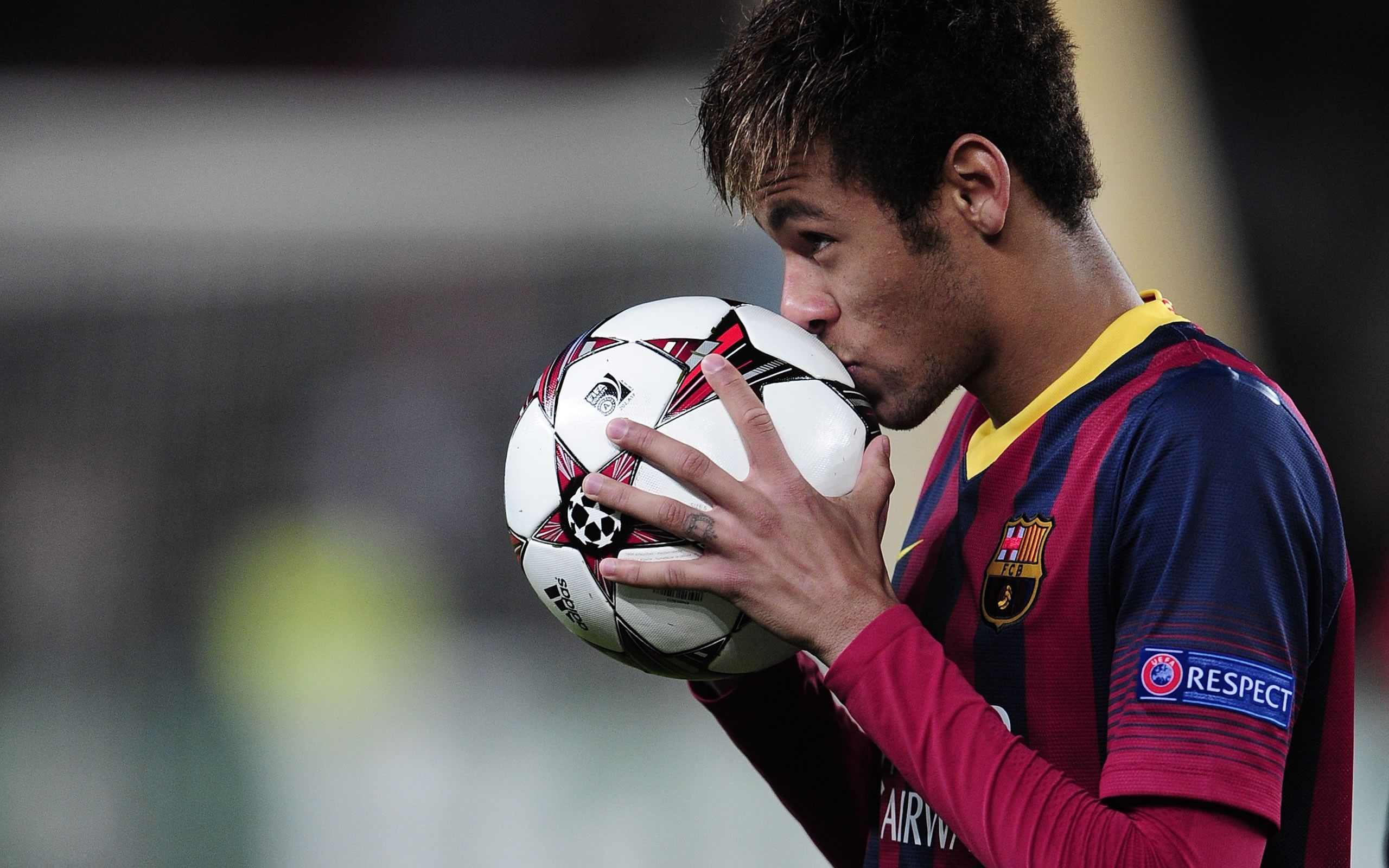 2560x1600 Neymar Kissing Ball HD Wallpaper 1080p Desktop Wallpaper HD 4k, Desktop