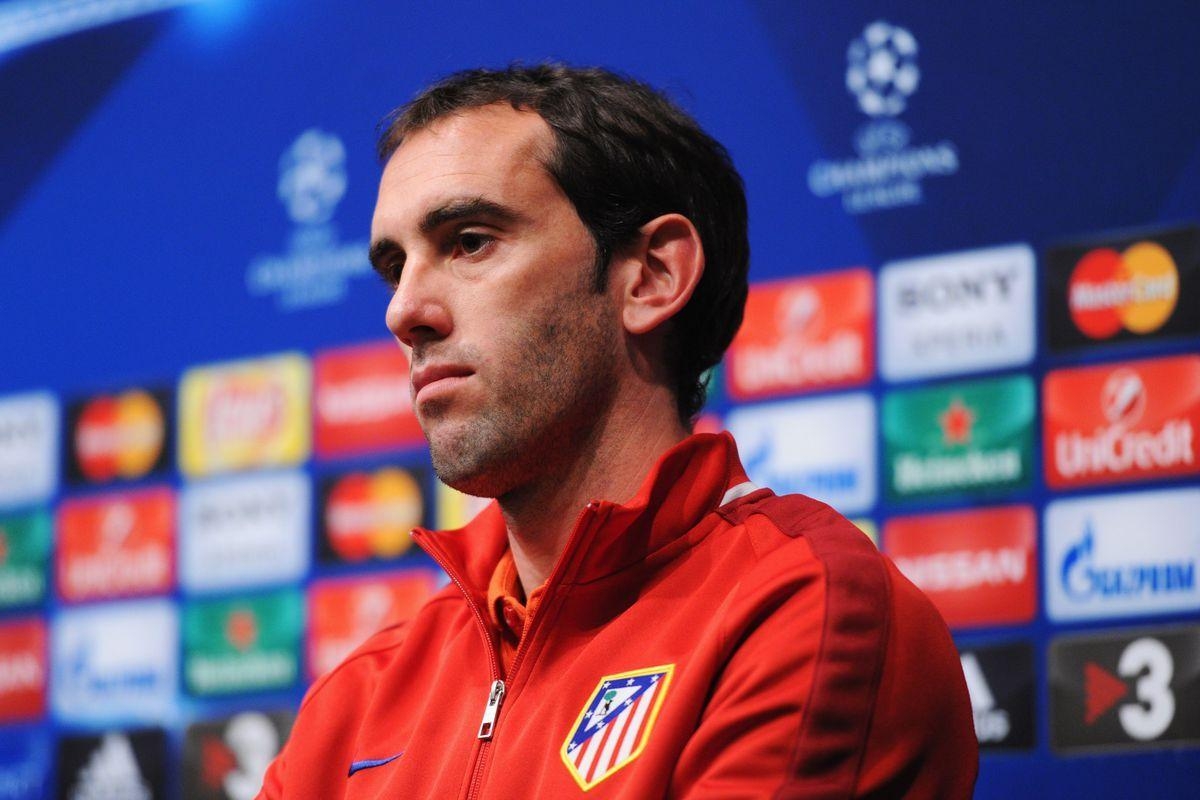 1200x800 Diego Godin removed from Atletico Madrid match with hamstring injury, Desktop