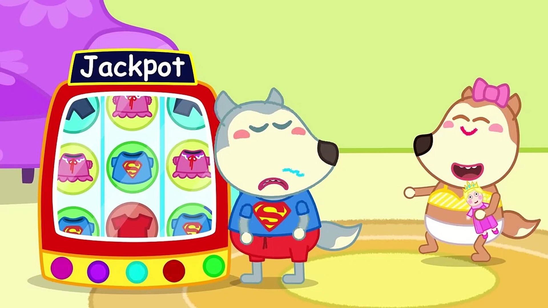 1920x1080 Lucy! Wolfoo Wants To Go Potty Learns About Sharing For Kids. Wolfoo Channel Kids Cartoon, Desktop