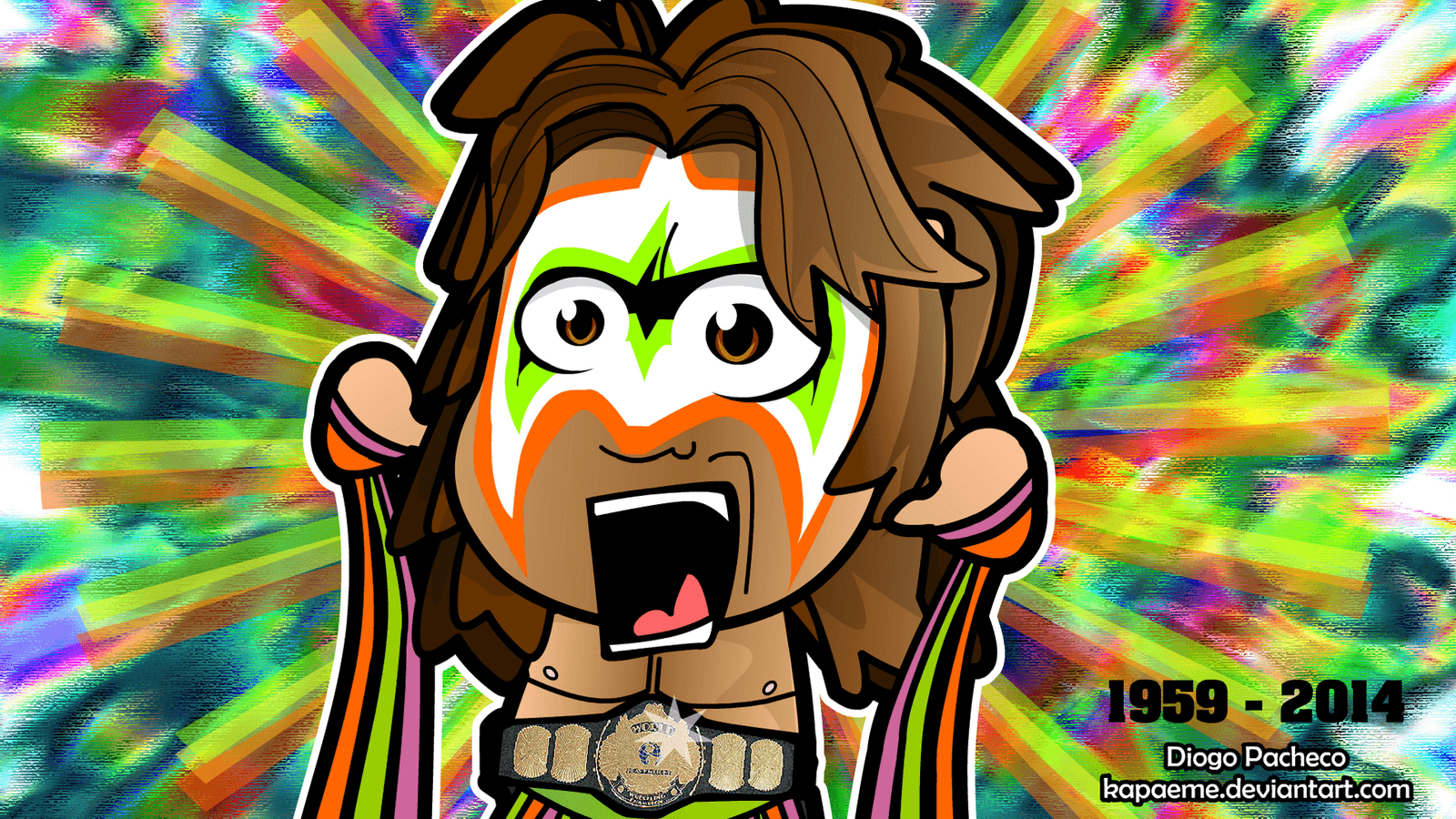 1600x900 ultimatewarrior, Desktop