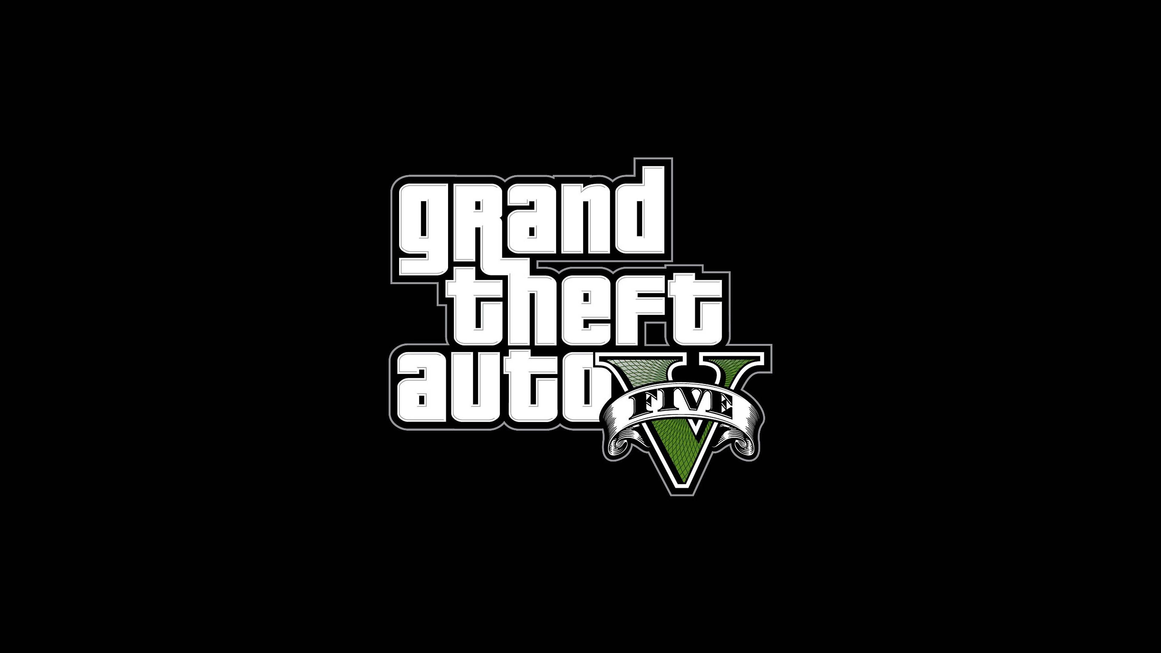 3840x2160 GTA 5 Logo  wallpaper. Best Games Of All Times, Desktop