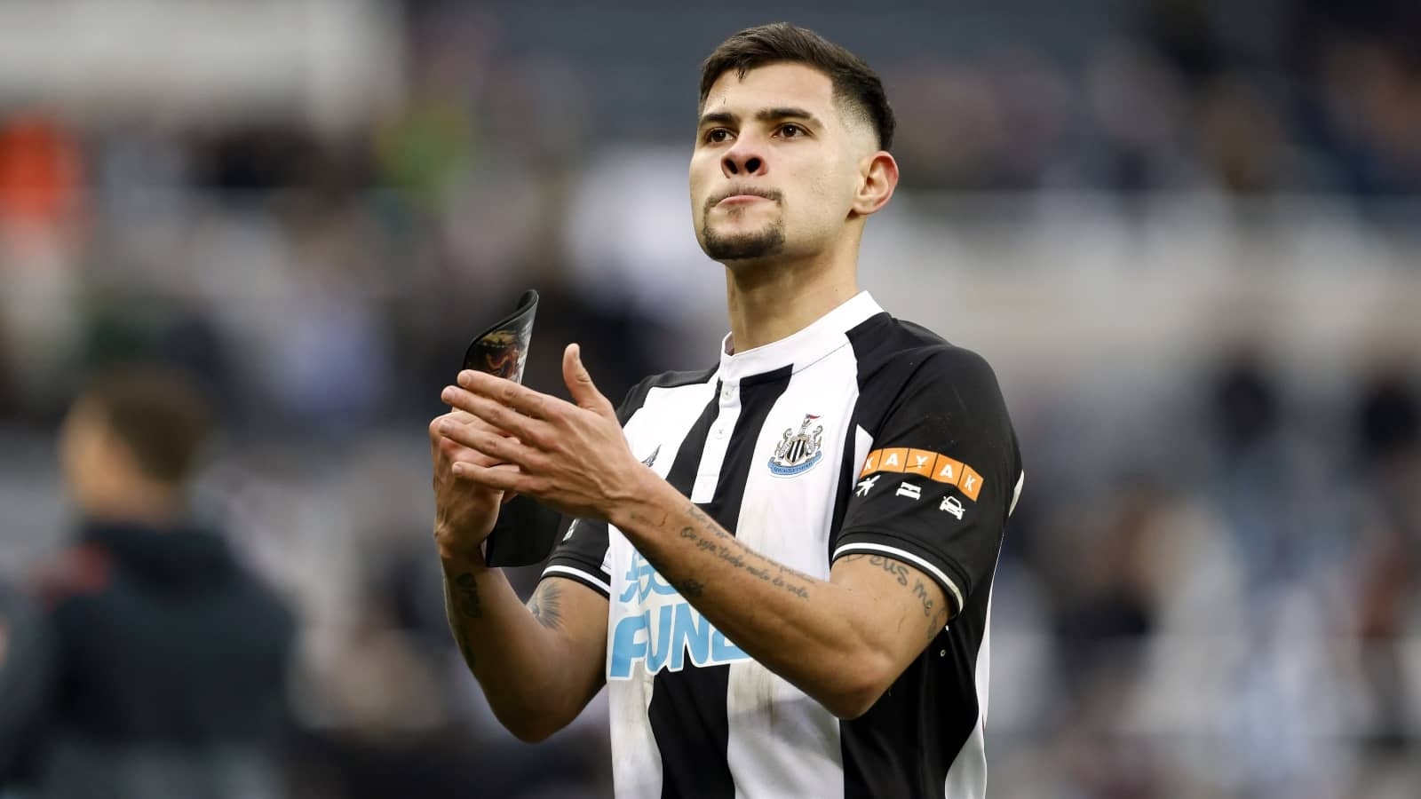 1600x900 Bruno Guimaraes issues major Newcastle warning to Manchester City, Liverpool; lauds Magpies fans, Desktop