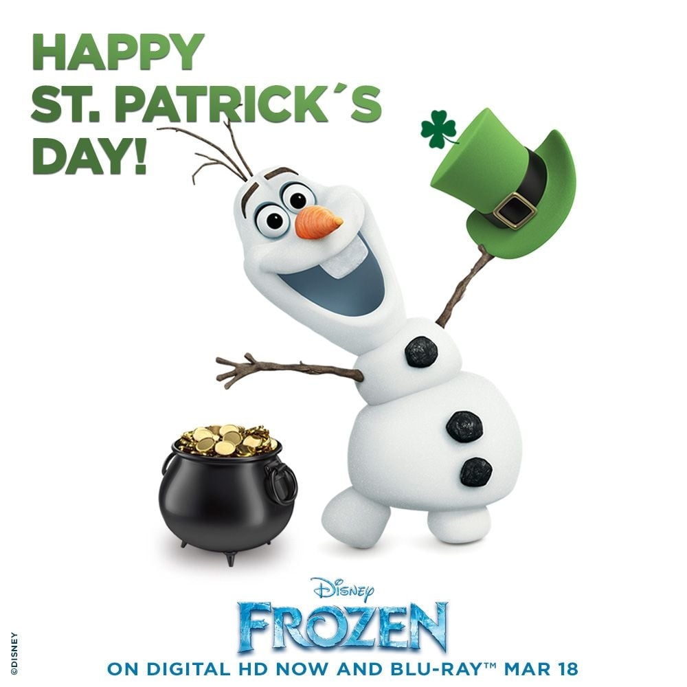 1000x1000 Disney St Patrick's Day Wallpaper, Phone