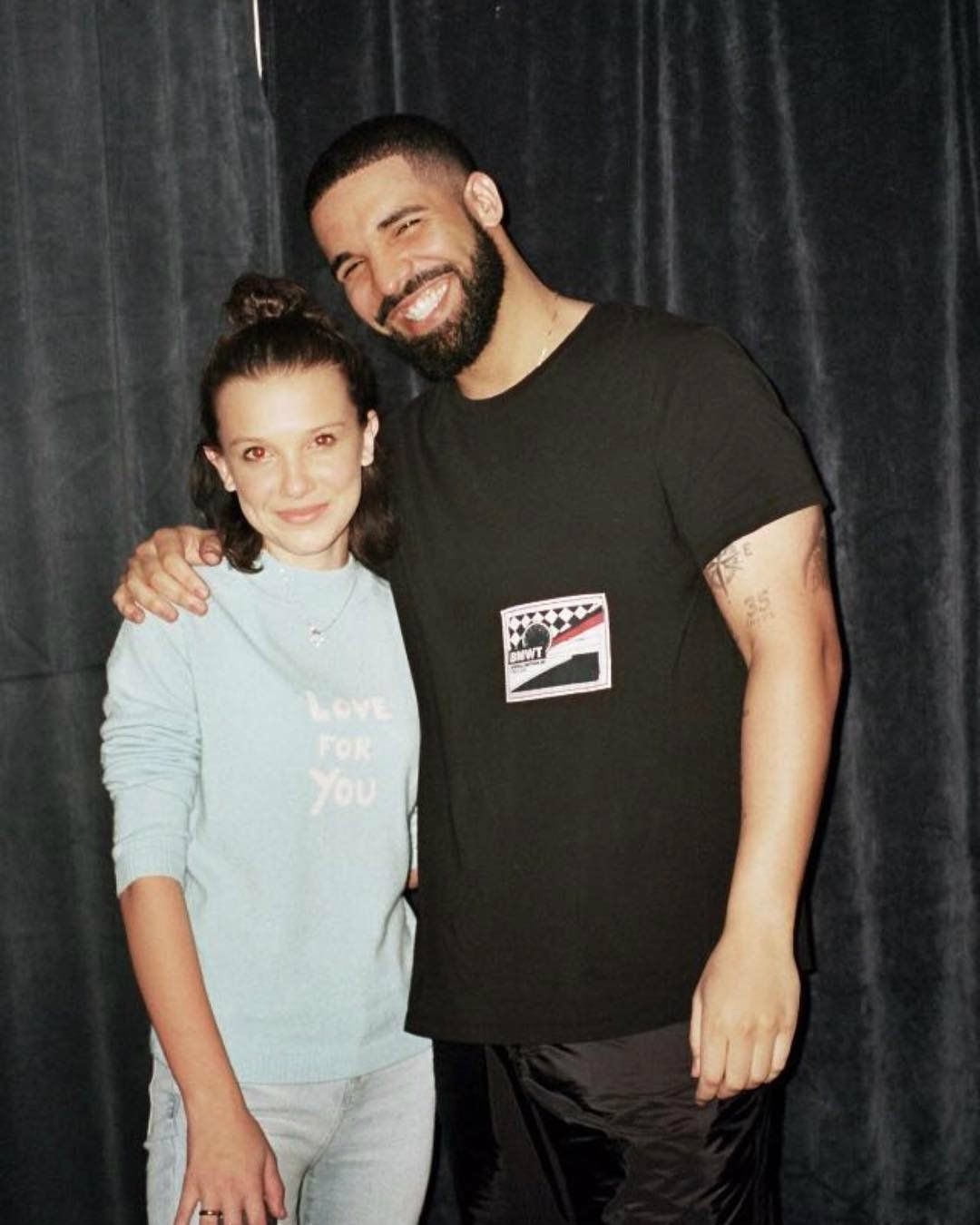 1080x1350 Drake and Millie Bobby Brown Share Epic Instagrams Together, Phone