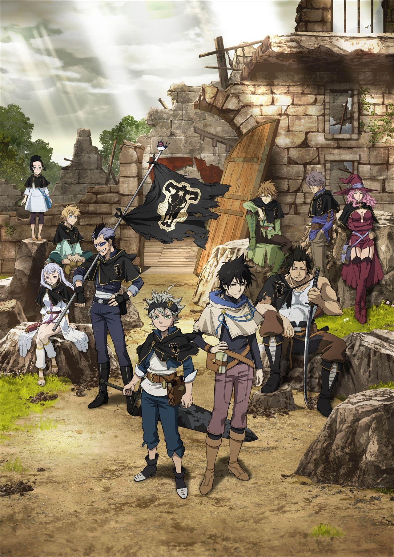 1280x1810 Black Clover Anime Image Board, Phone