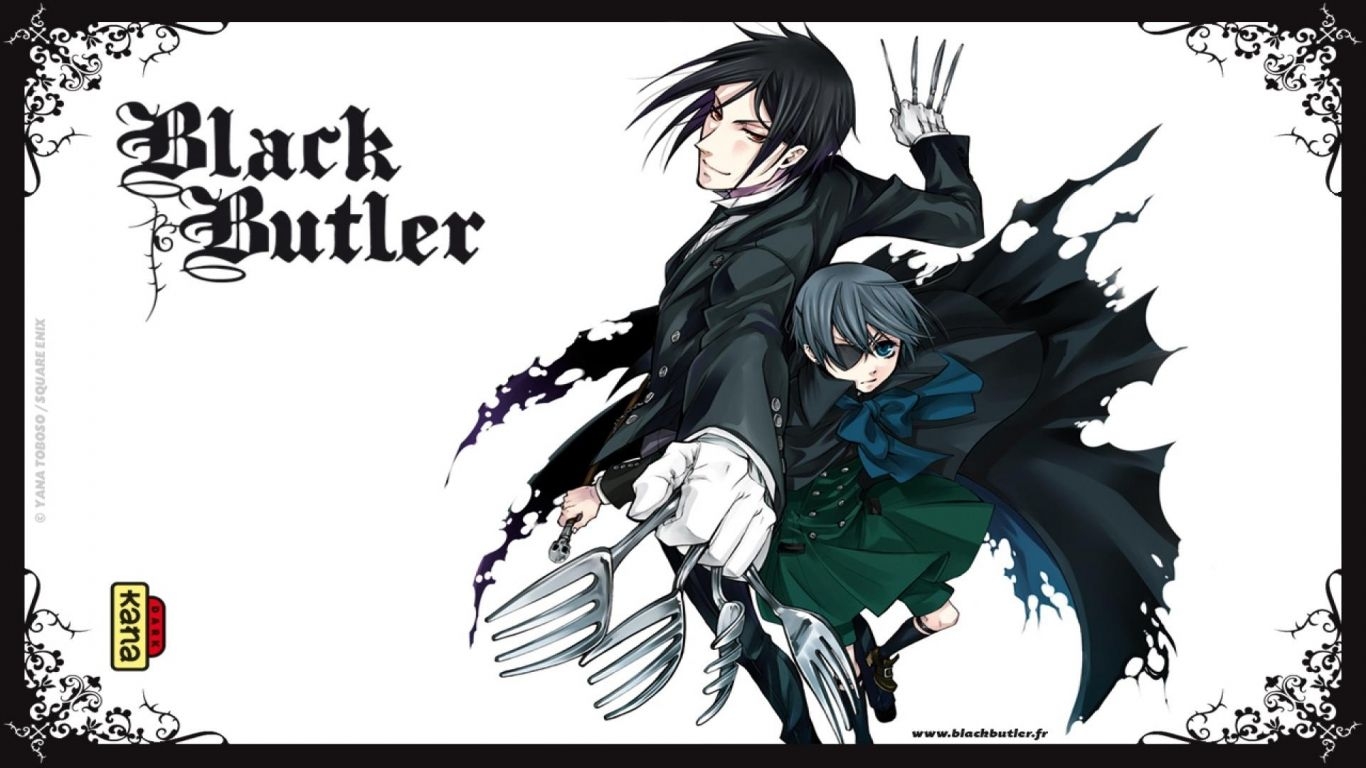 1370x770 New HD Cool Black Butler Desktop Background For Full Resolution Wallpaper In Kecbio, Desktop