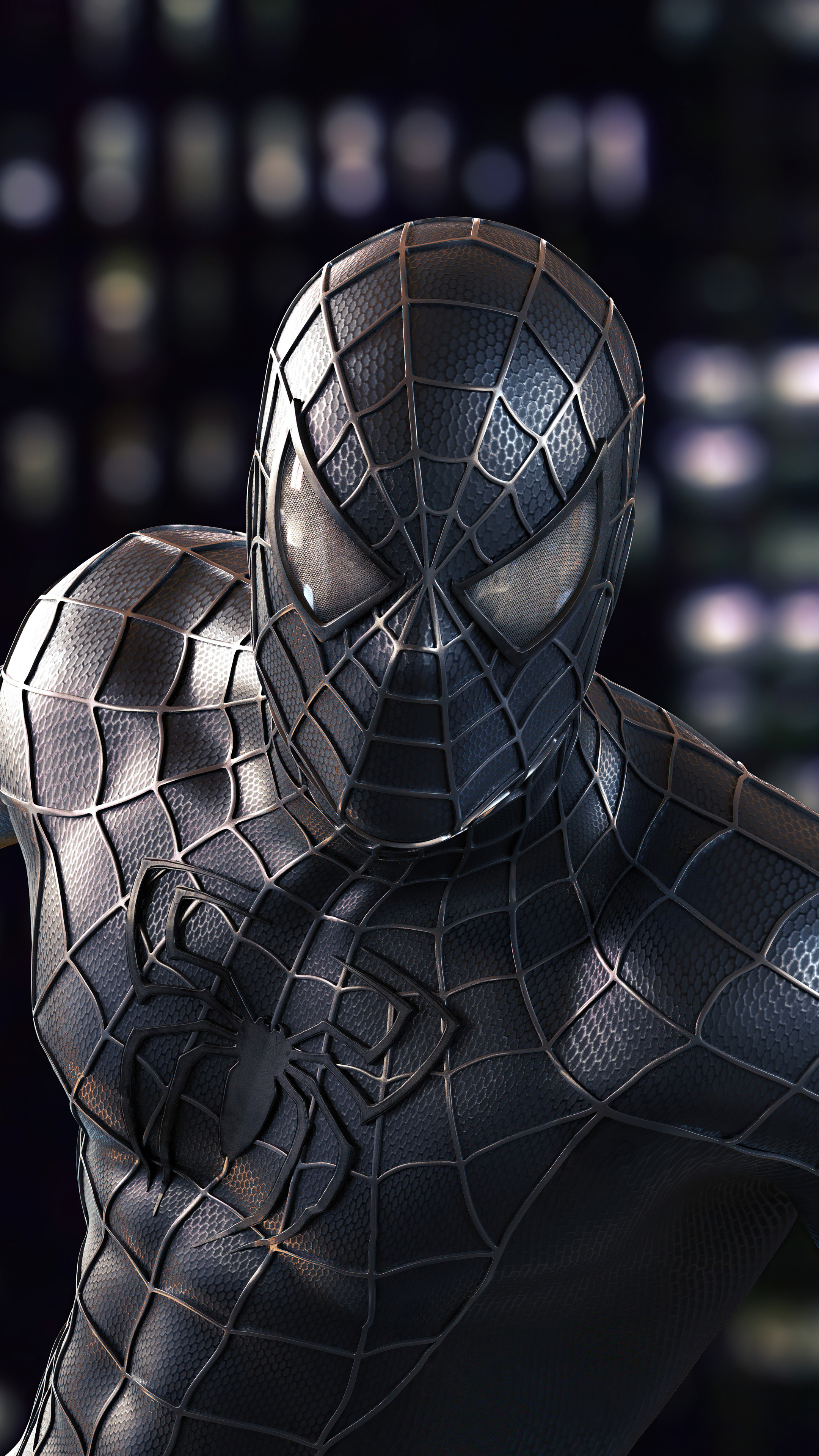 2160x3840 Dark Spider Man Wallpaper Image, Phone