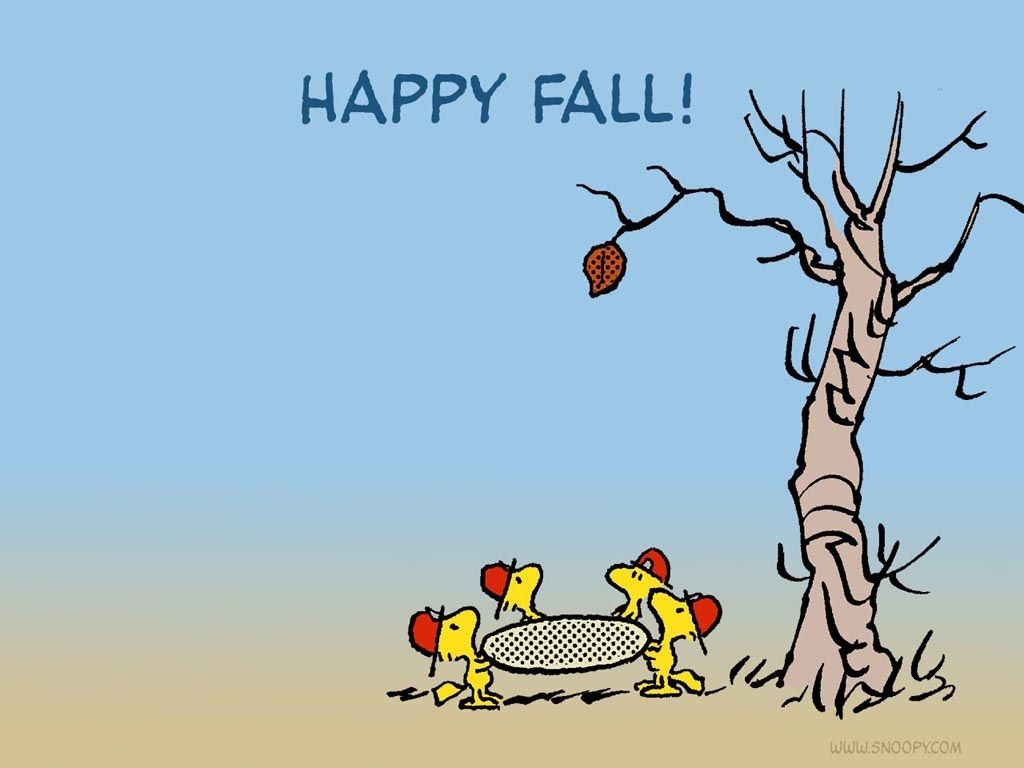 1030x770 Snoopy Autumn Wallpaper, Desktop