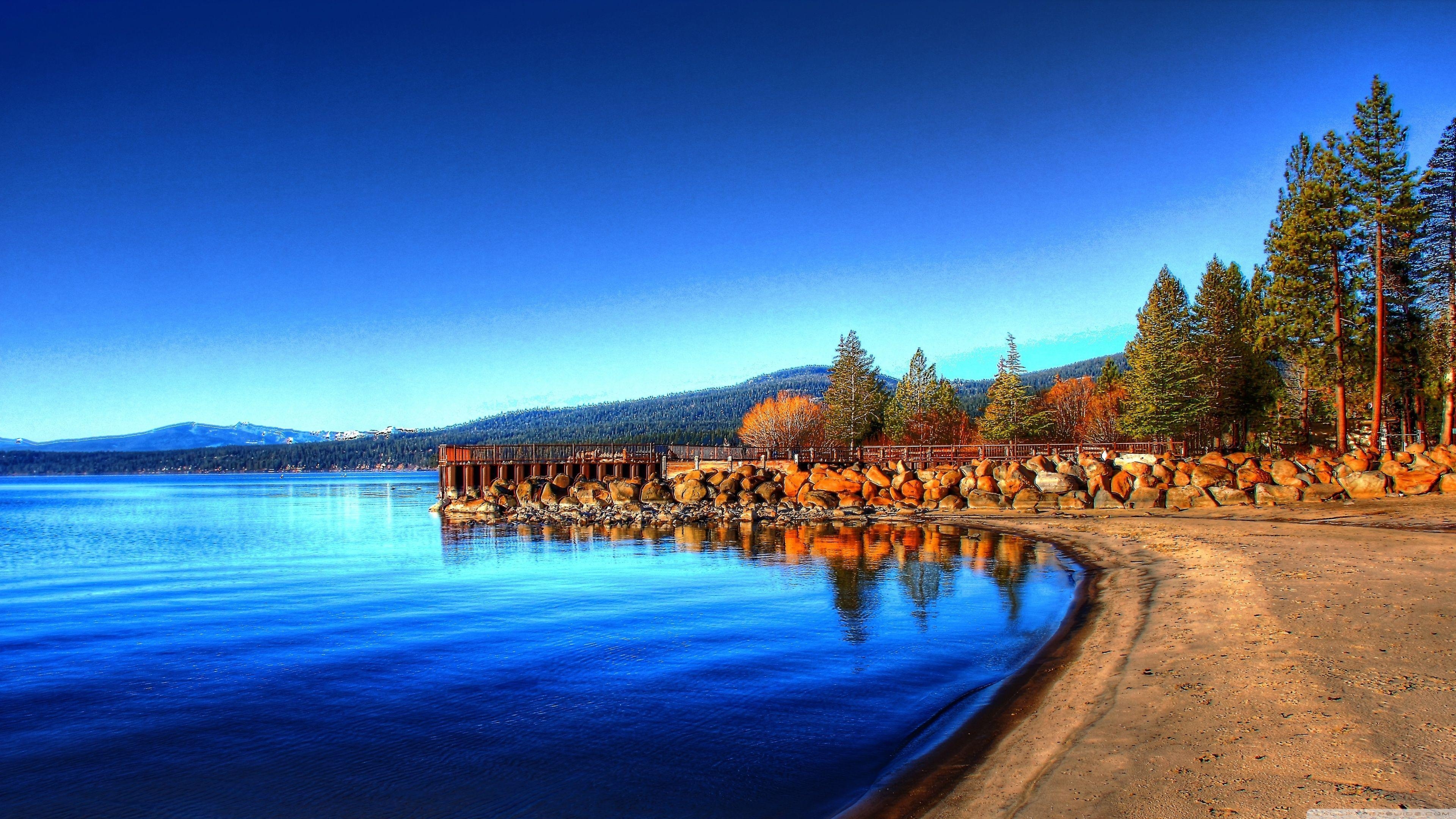 3840x2160 Lake Tahoe HD desktop wallpaper, Widescreen, High Definition, Desktop