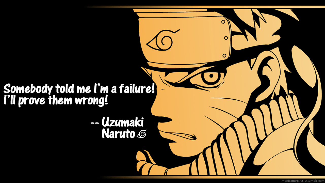 1280x720 APA SAJA ADA: Naruto's Quotes, Desktop