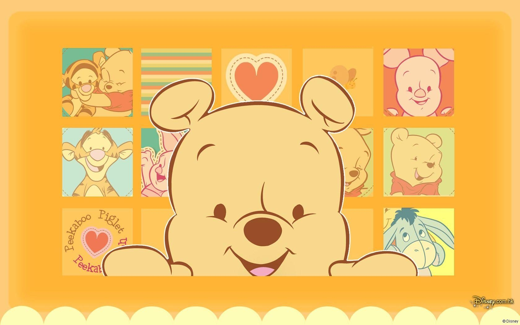 1680x1050 Baby Pooh Wallpaper 11004 HD Wallpaper in Cartoons, Desktop