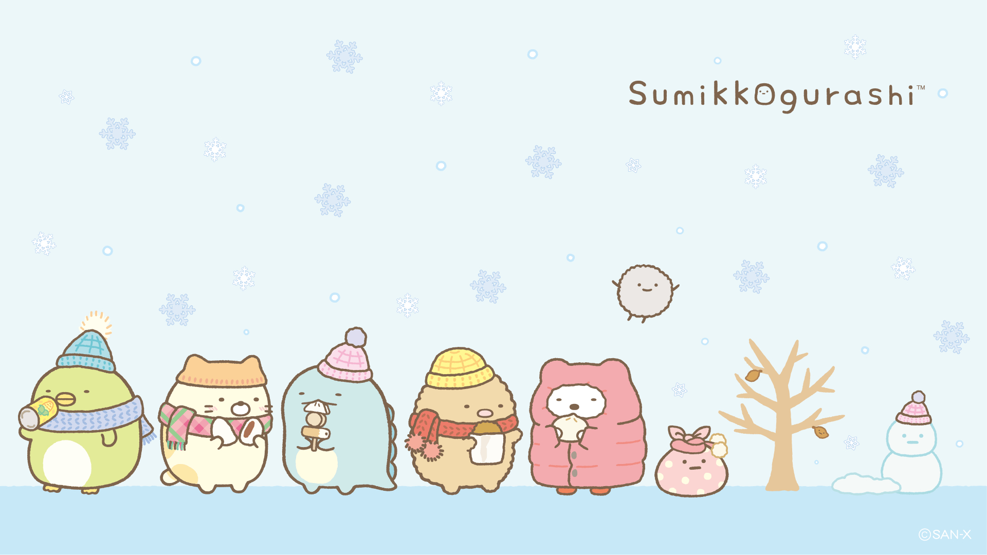 1920x1080 Desktop Kawaii Winter Wallpaper, Desktop