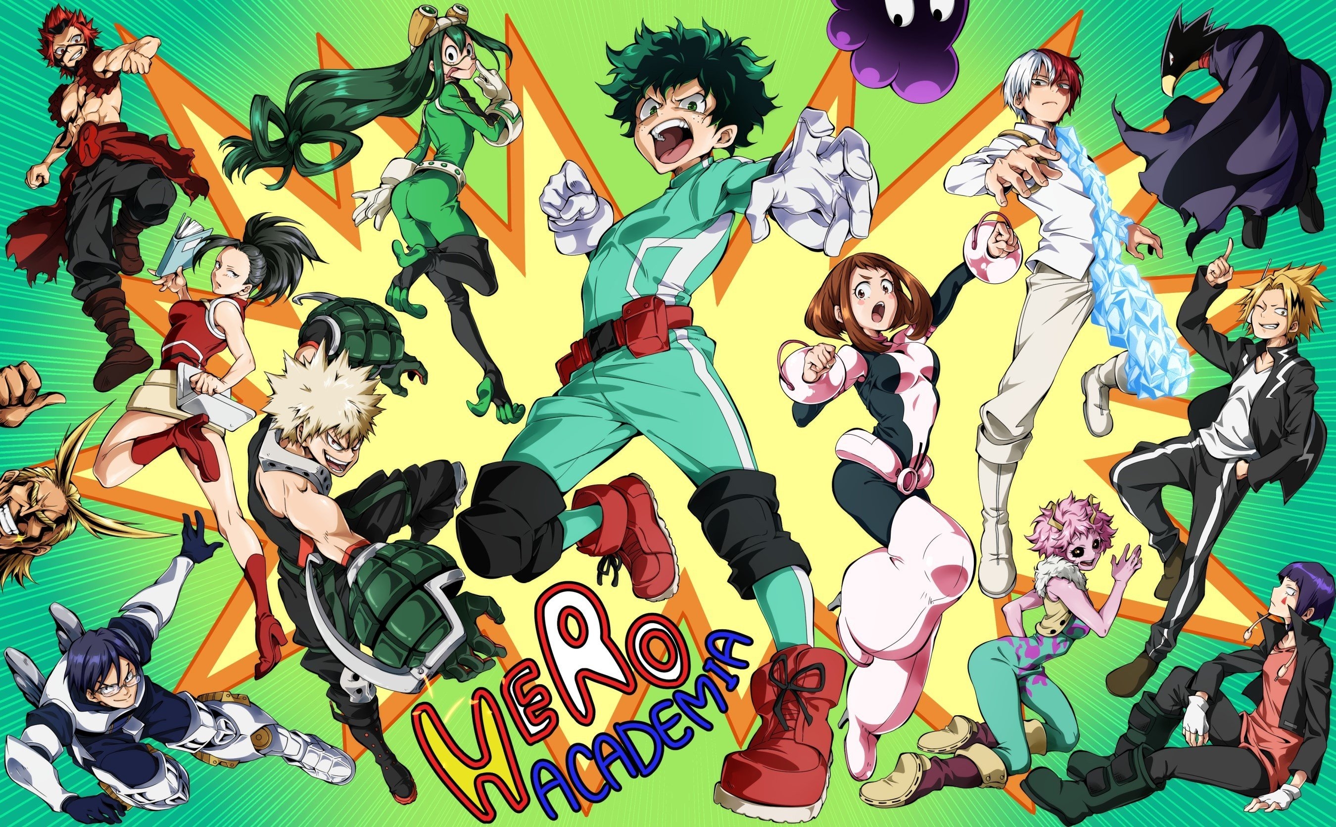 2700x1680 Boku No Hero Wallpaper, Desktop