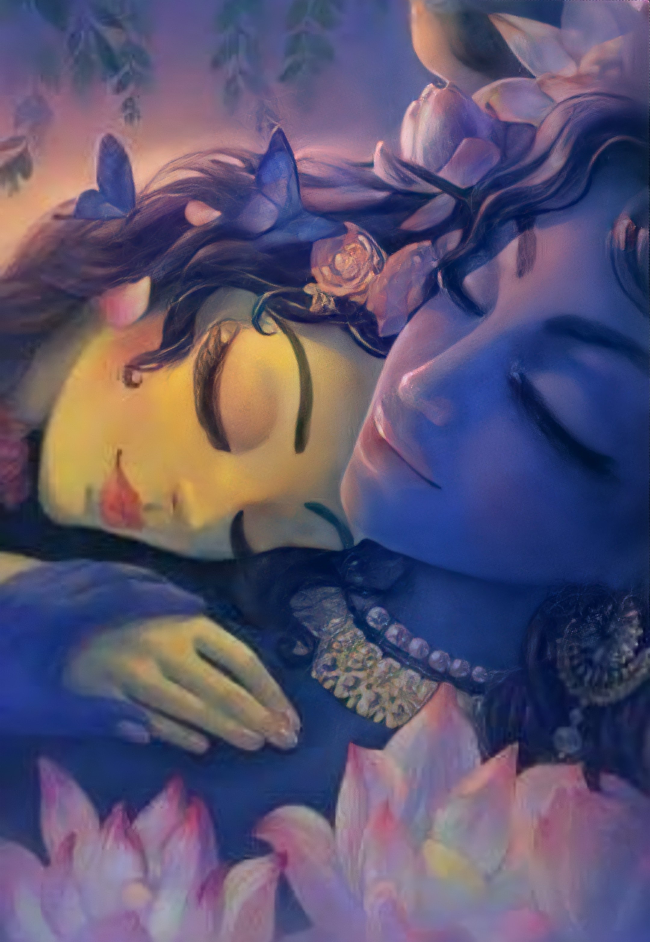 2160x3130 What are some beautiful picture of Radha Krishna?, Phone