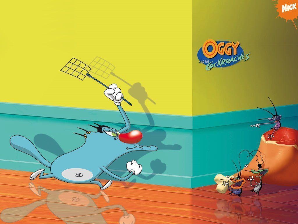 1030x770 My Free Wallpaper Wallpaper, Oggy and the Cockroaches, Desktop