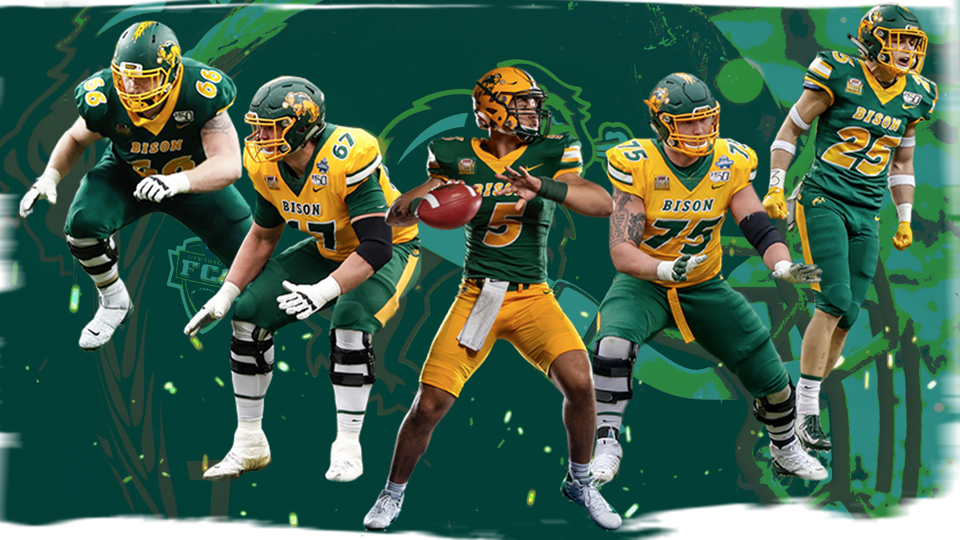 1920x1080 NDSU No. 1 In HERO Sports; Five Bison On Preseason All America Team, Desktop