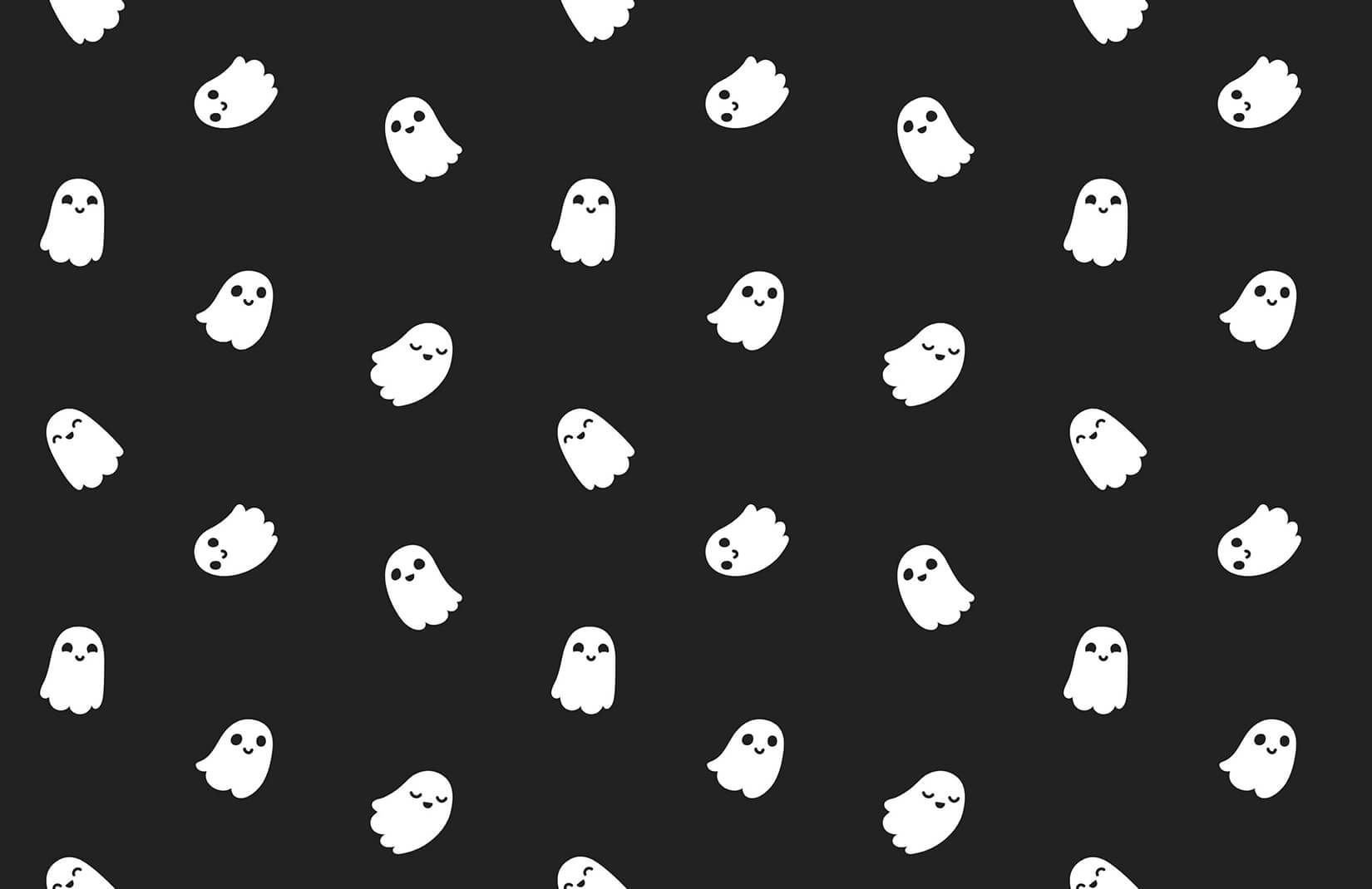 1650x1070 Little Ghost Wallpaper Mural. Murals Wallpaper. Cute desktop wallpaper, Halloween desktop wallpaper, Aesthetic desktop wallpaper, Desktop