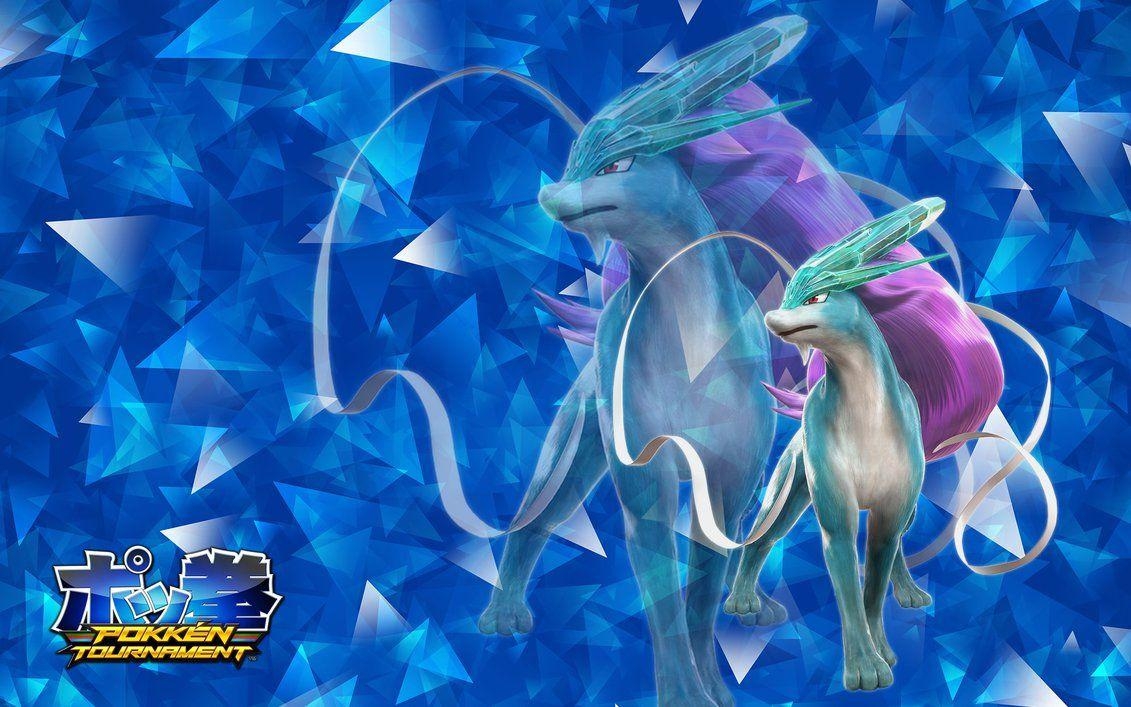 1140x710 Suicune Pokken Tournament Wallpaper, Desktop