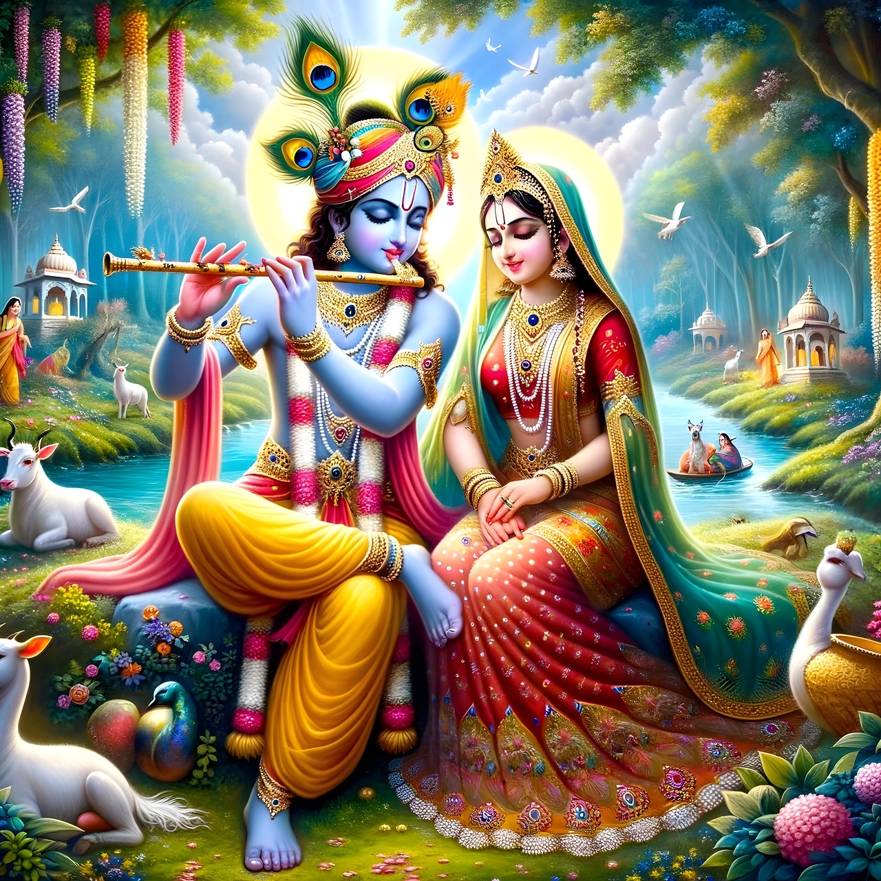 1280x1280 Download, Lordkrishna, Phone