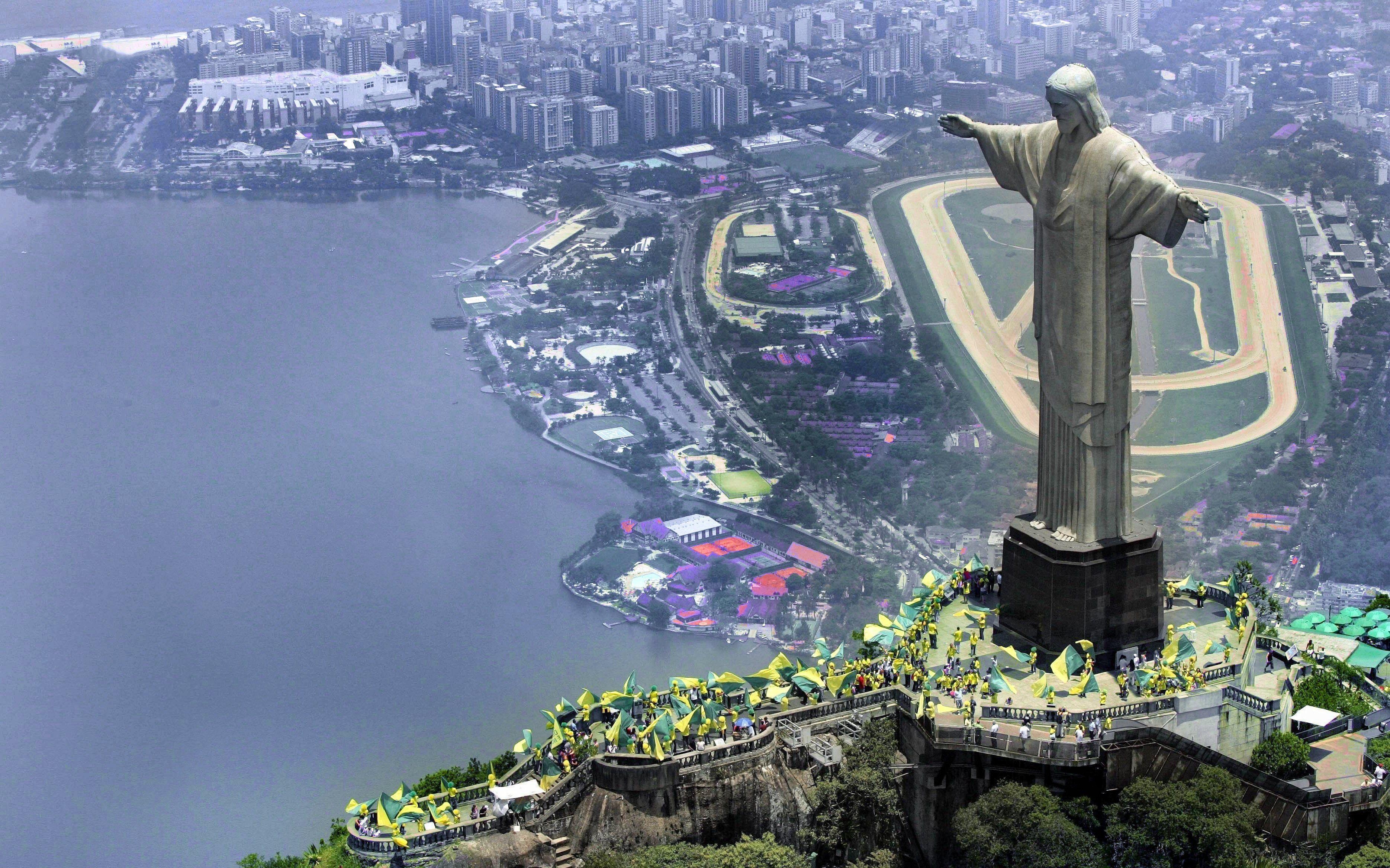 3740x2340 Christ The Redeemer HD Wallpaper, Desktop