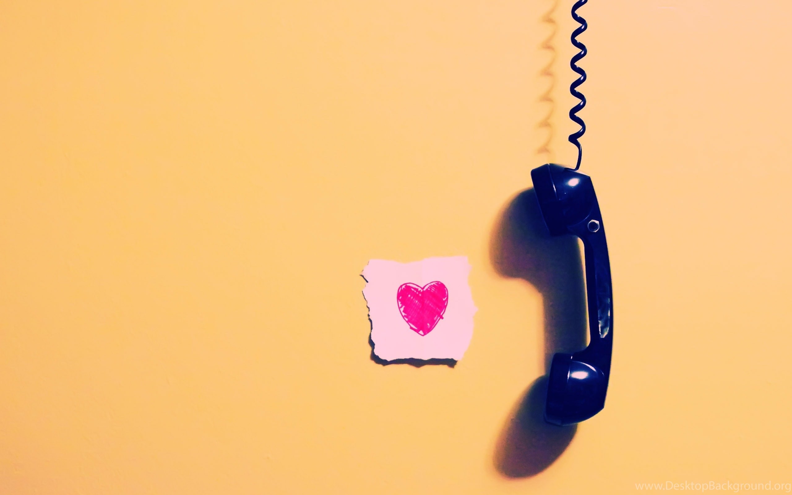 2560x1600 Phone, Calling, My, Girlfriend, Love, Pink, Heart, Wallpaper Desktop Background, Desktop