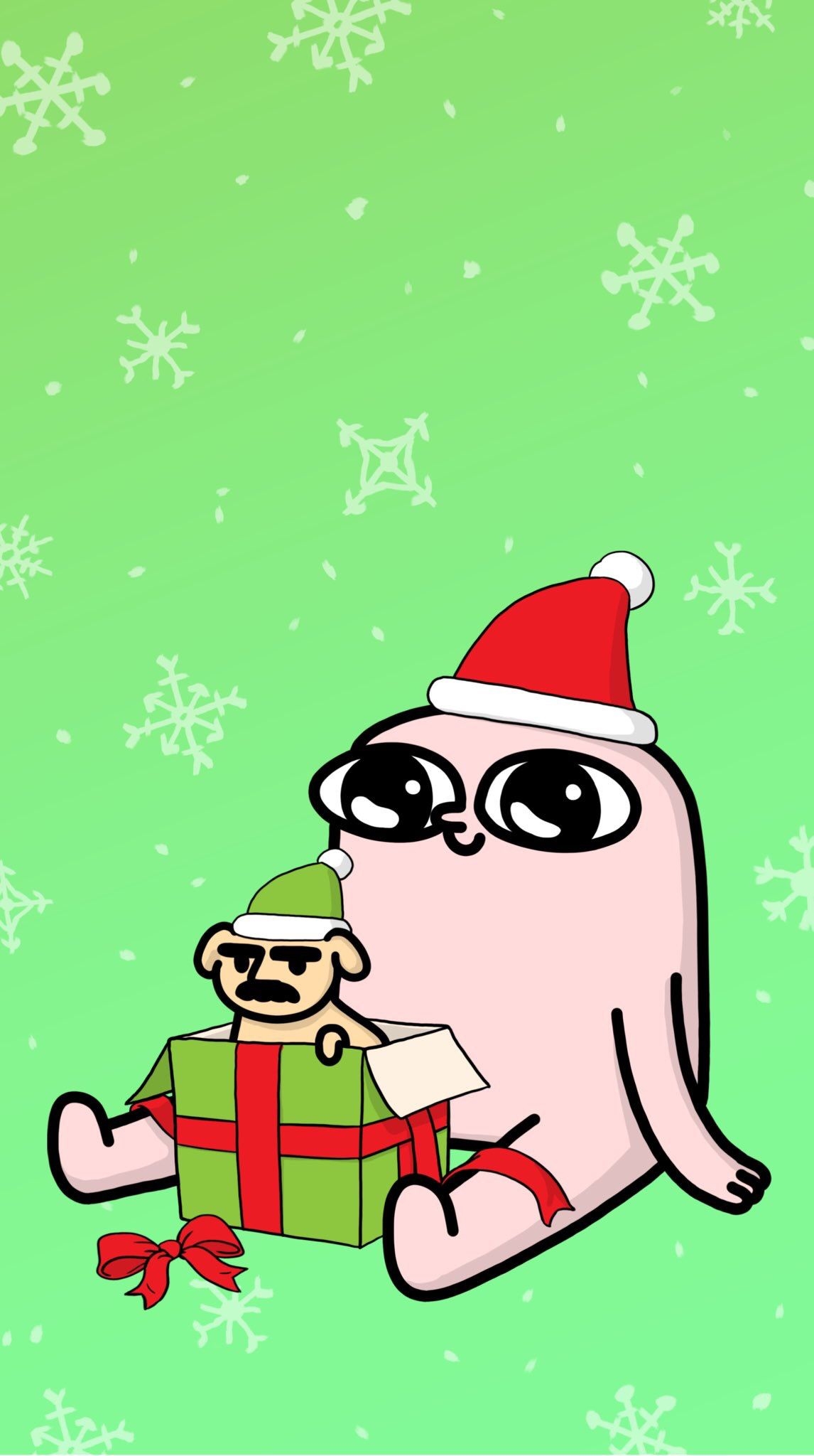 1150x2050 El ojitos. Cute christmas wallpaper, Funny phone wallpaper, Cartoon wallpaper, Phone