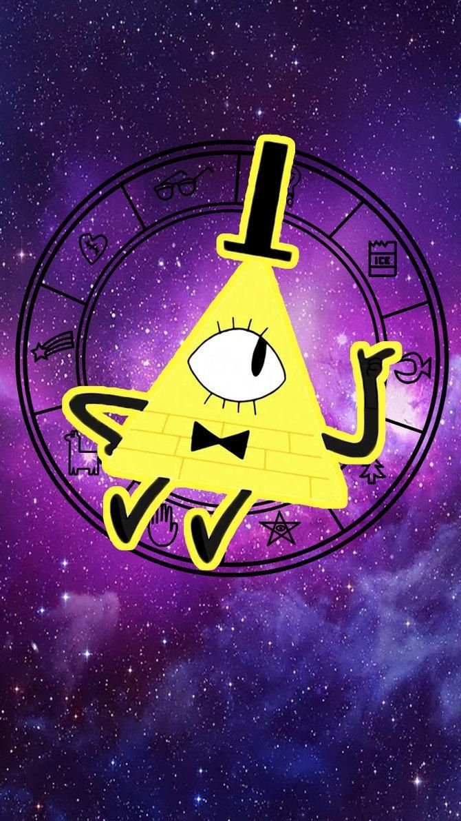 670x1200 gravity falls bill cipher wallpaper 4k für Android herunterl. para iphone, Papel de parede engraçado para celular, Gravity falls bill cipher, Phone