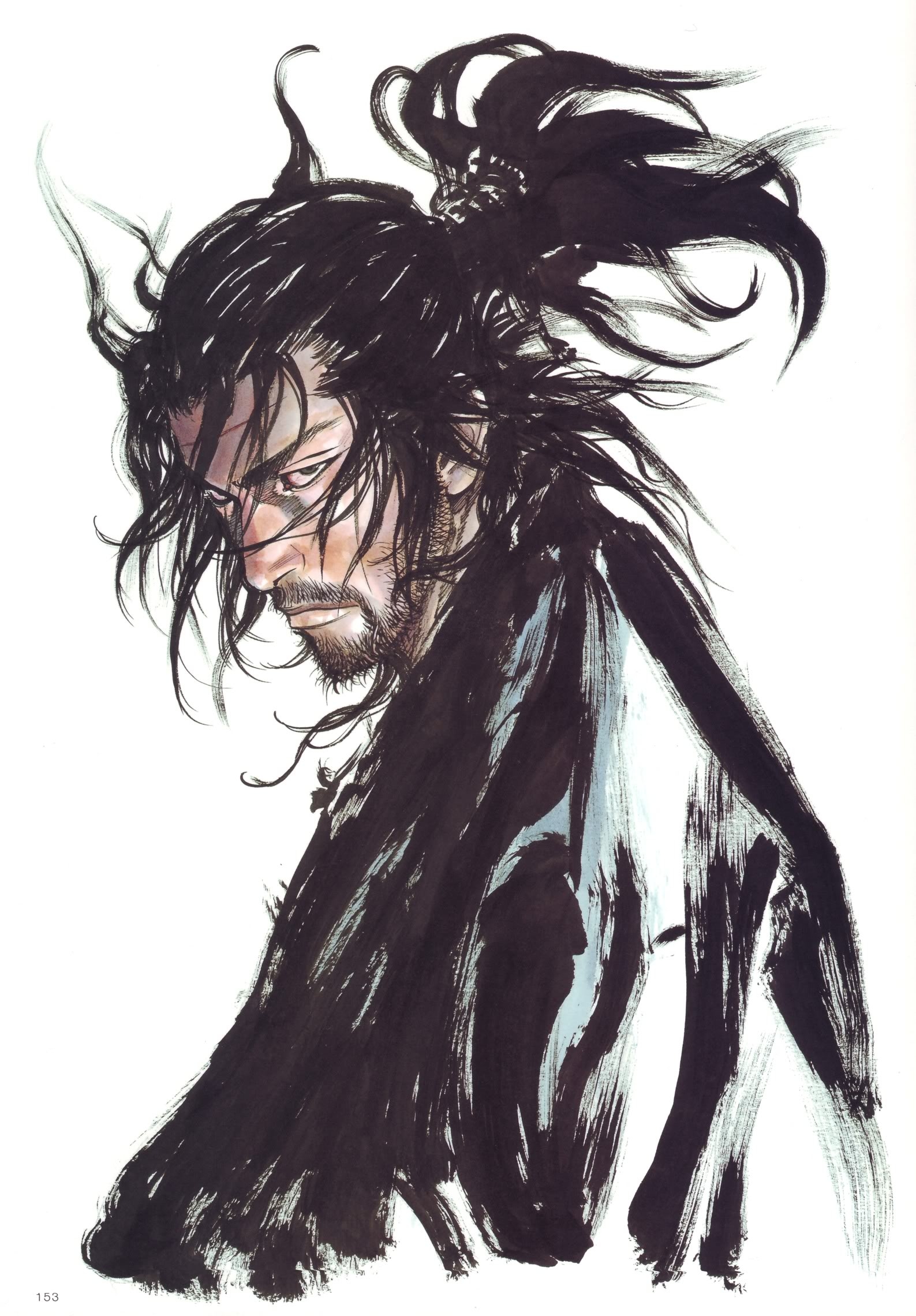 1590x2280 Miyamoto Musashi (Vagabond) Mobile Wallpaper by Inoue Takehiko Anime Image Board, Phone