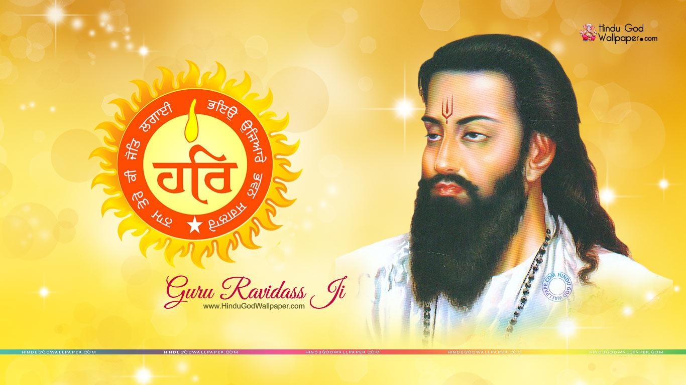 1370x770 Guru Ravidass HD Wallpaper Free Download, Desktop