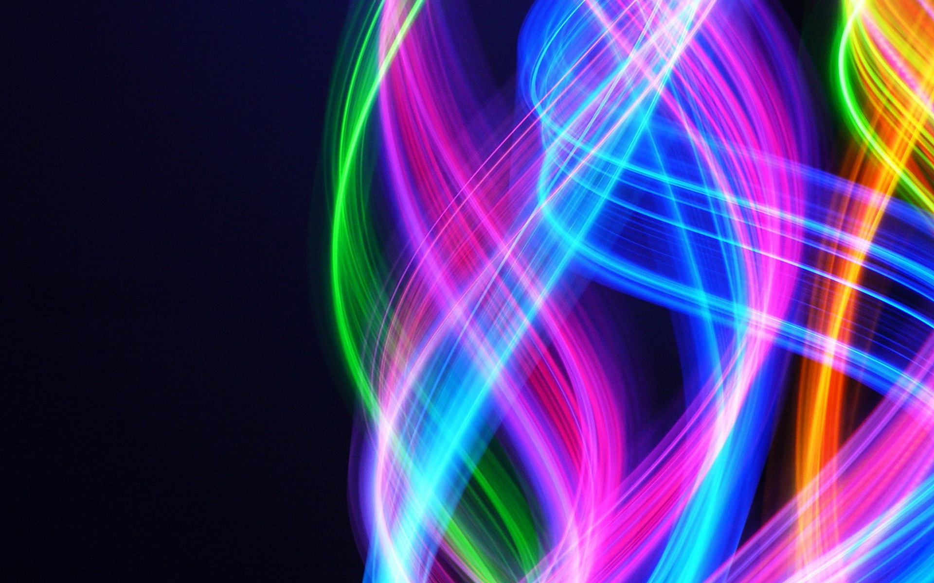 1920x1200 Download Colorful Swirl Neon Abstract, Desktop