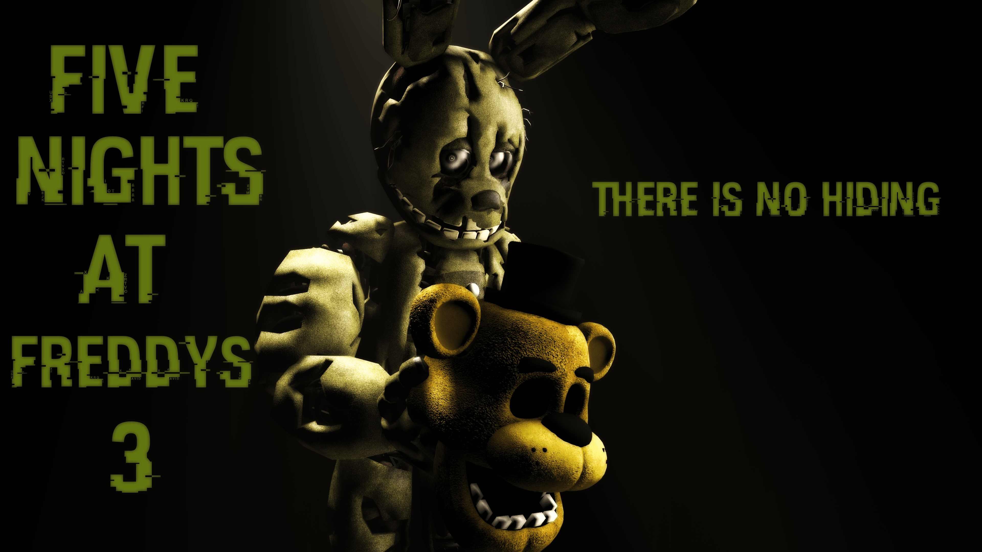 3840x2160 Golden Freddy And Springtrap On GoldenFreddy Fans, Desktop