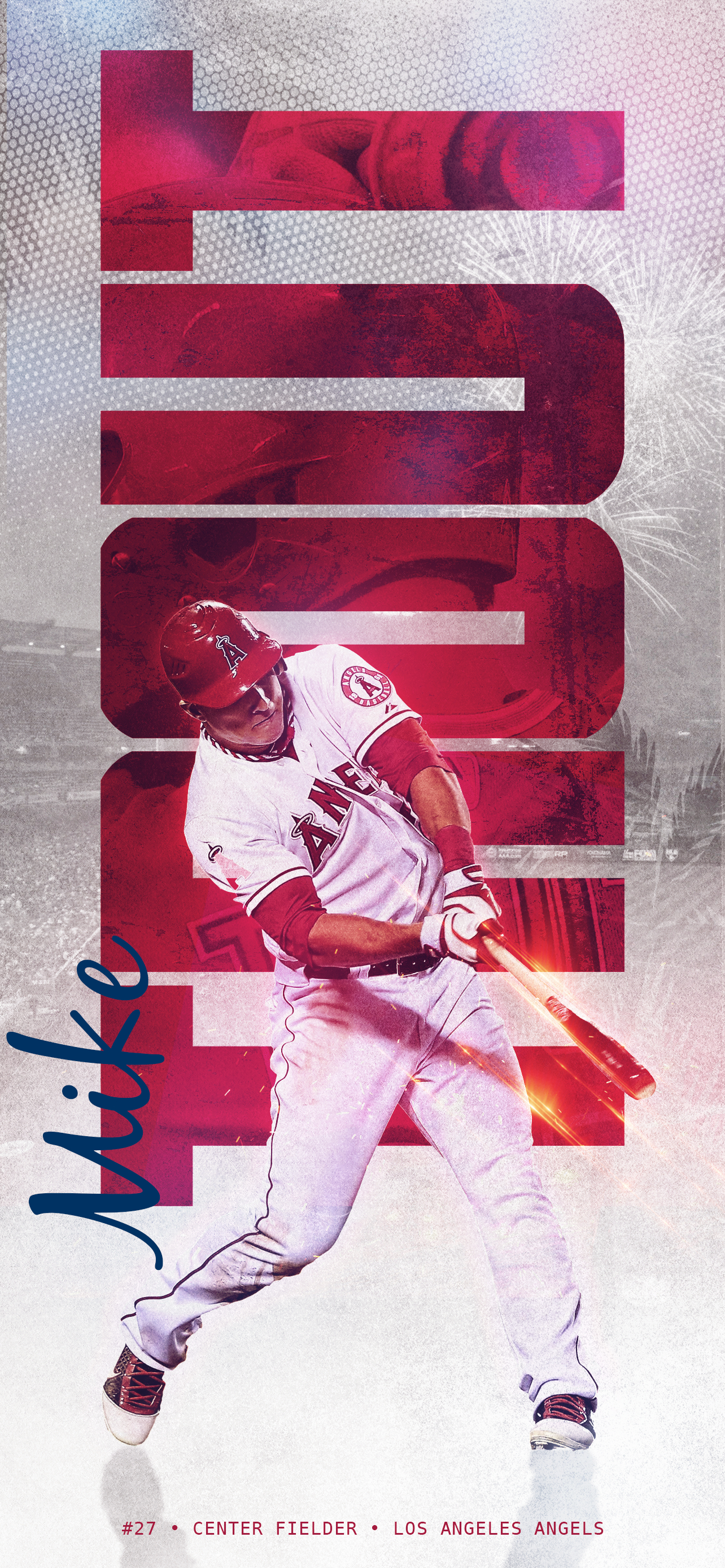 1290x2780 Mike Trout Wallpaper, Phone