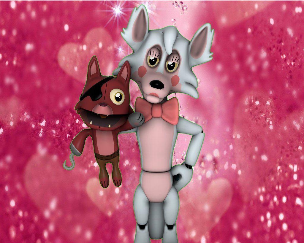 1030x820 Mangle And Foxy Puppet Wallpaper, Desktop