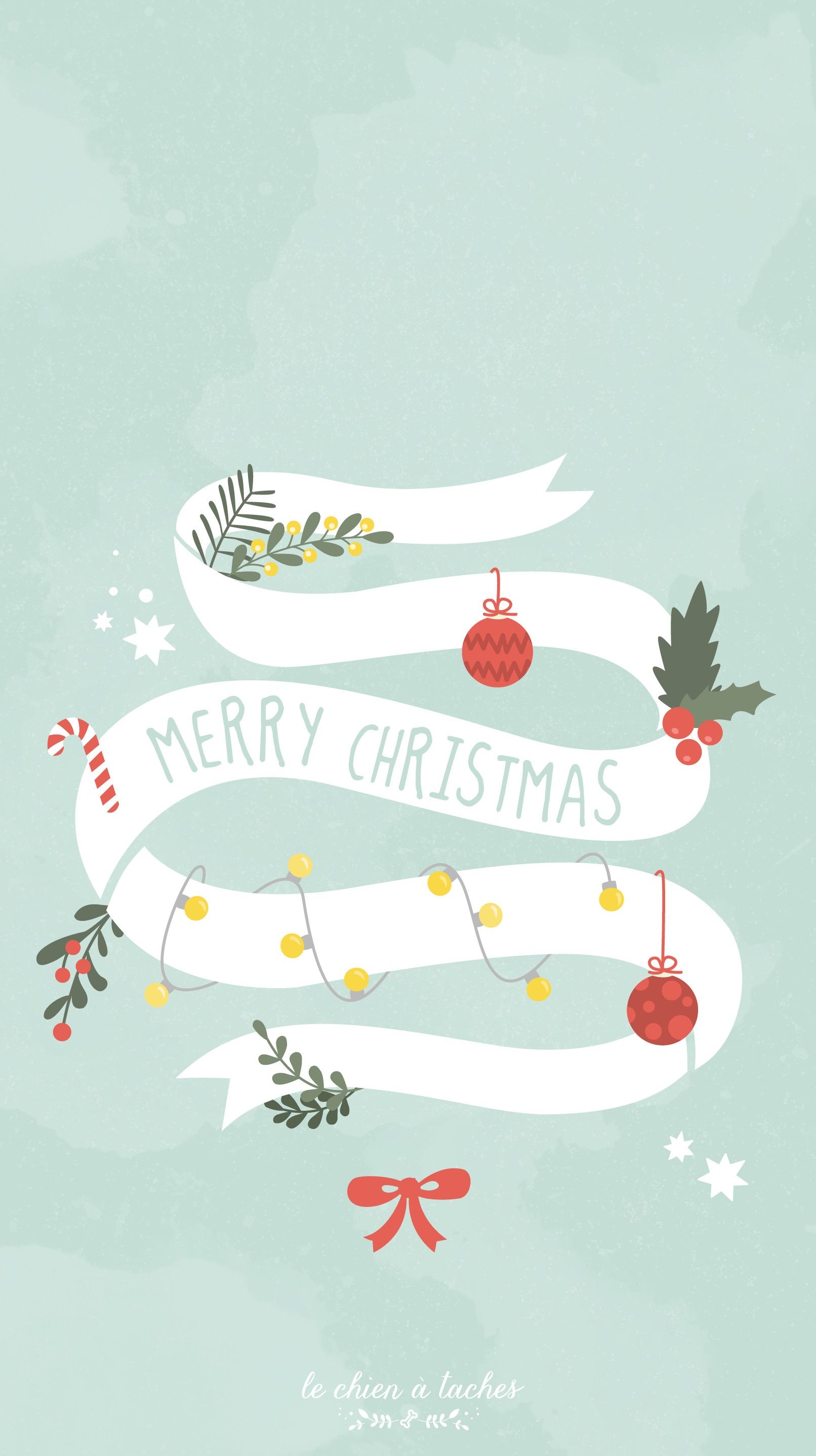 1620x2880 Simple Cute Christmas iPhone Wallpaper Free Simple Cute Christmas iPhone Background, Phone