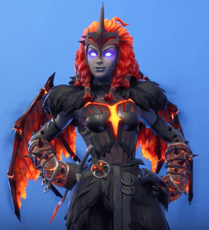 820x900 Molten Valkyrie Fortnite wallpaper, Phone