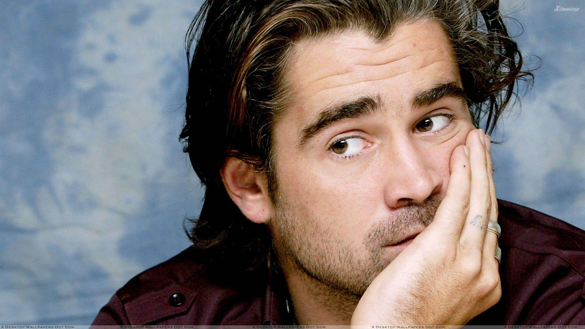 1920x1080 Colin Farrell Looking At Someone Wallpaper, Desktop