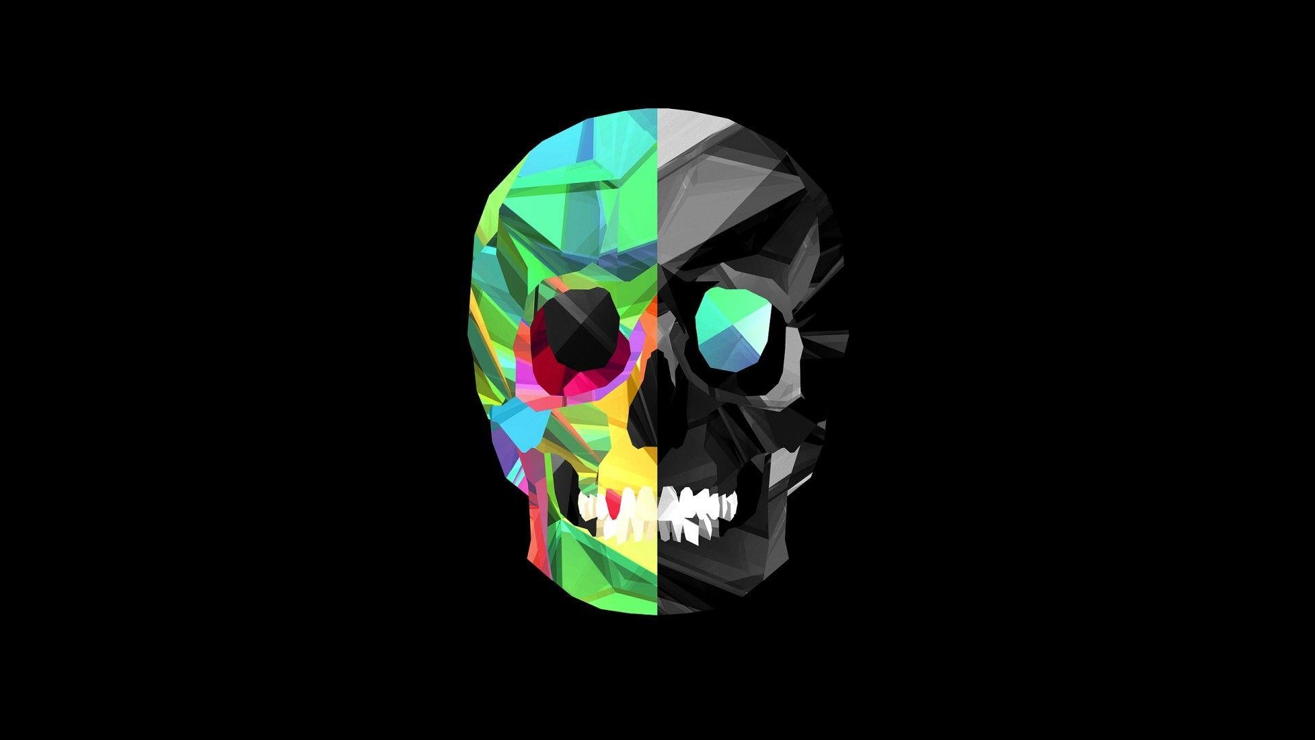 1920x1080 image For > Skull Art Wallpaper HD, Desktop