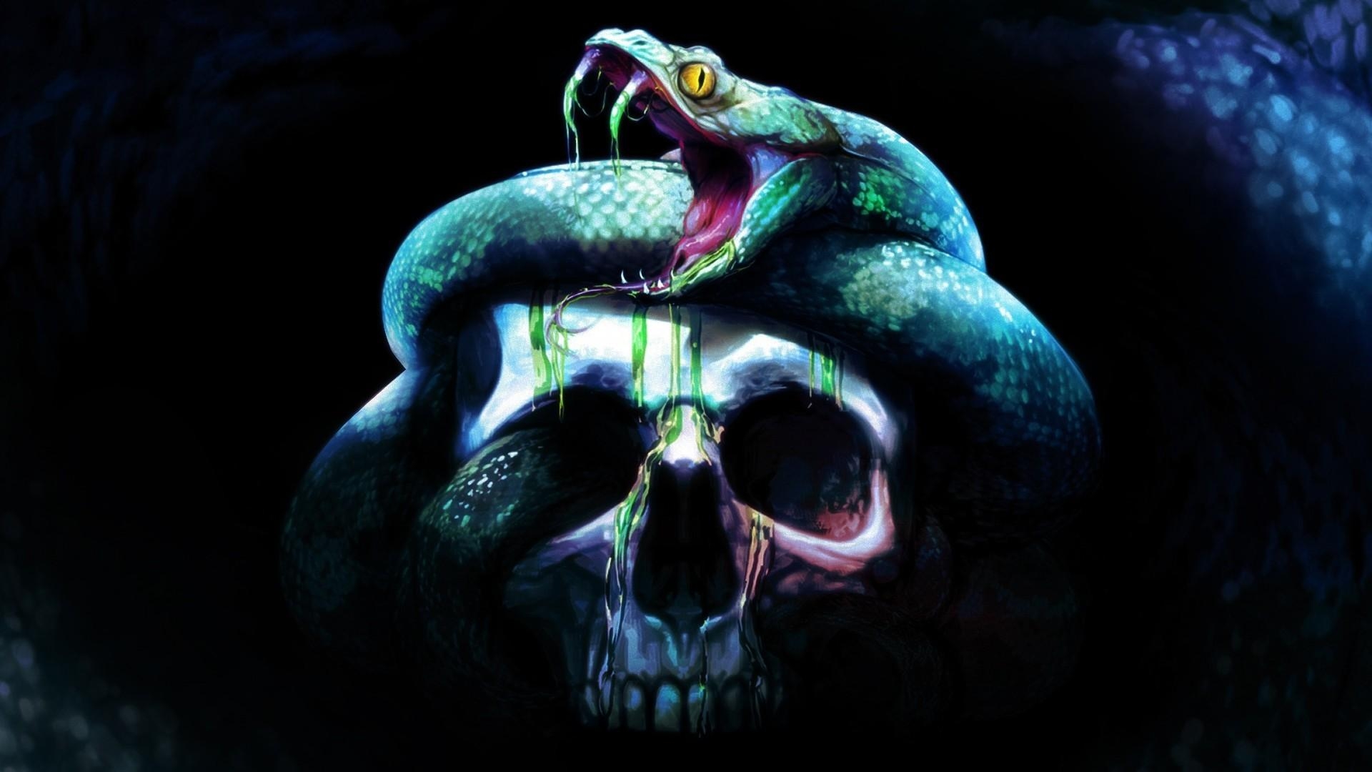 1920x1080 Snake Wallpaper Horror, Desktop