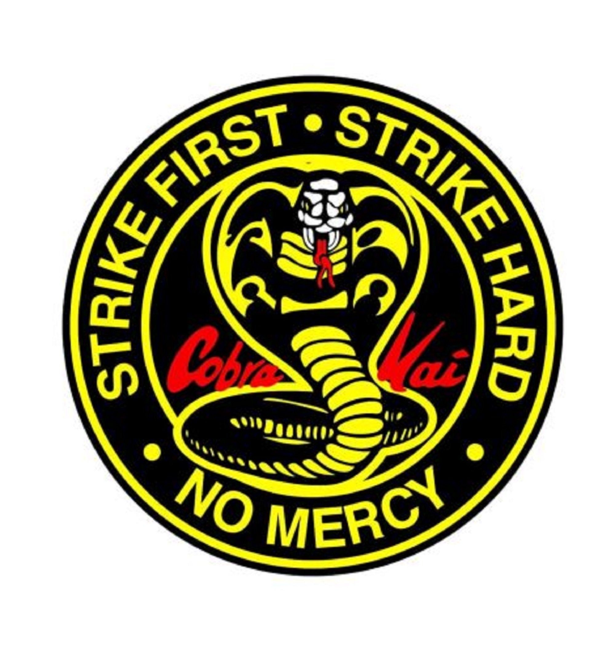 2000x2100 Cobra Kai Cirlce Logo Sticker Car Vinyl Decal Waterproof Bumper Decals. Karate kid, Logo sticker, Cobra kai wallpaper, Phone