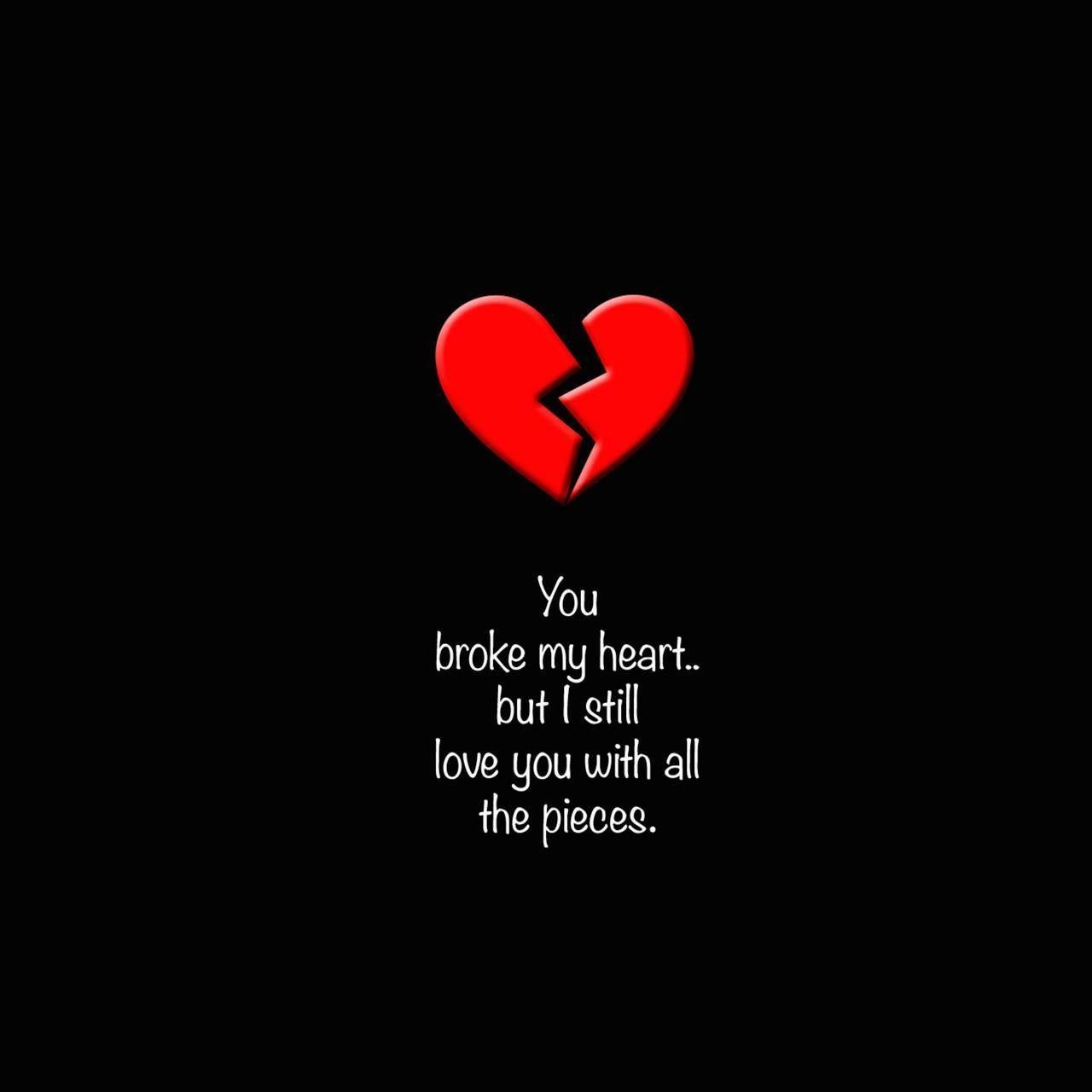 1280x1280 Broken Heart Wallpaper Free Broken Heart Background, Phone