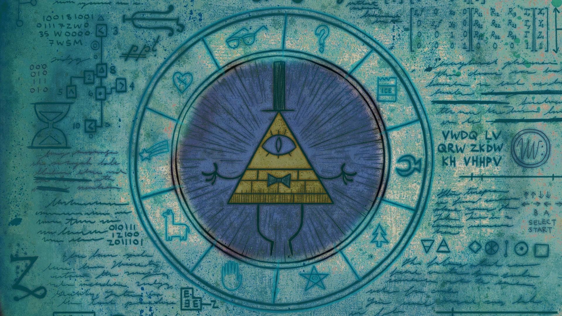 1920x1080 Bill Cipher (wallpaper). gravity falls. Gravity, Desktop