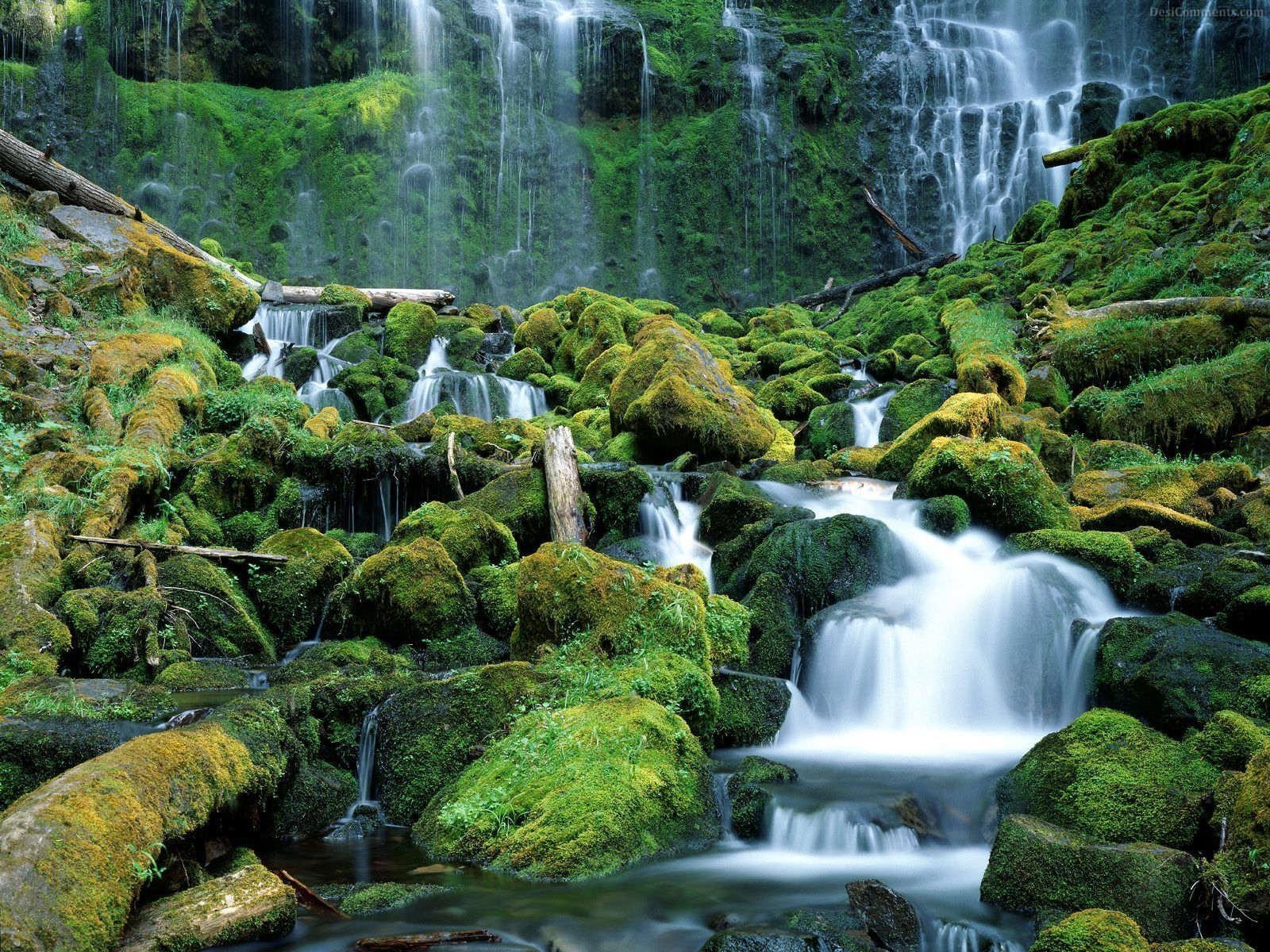 1600x1200 Waterfall Wallpaper, Desktop