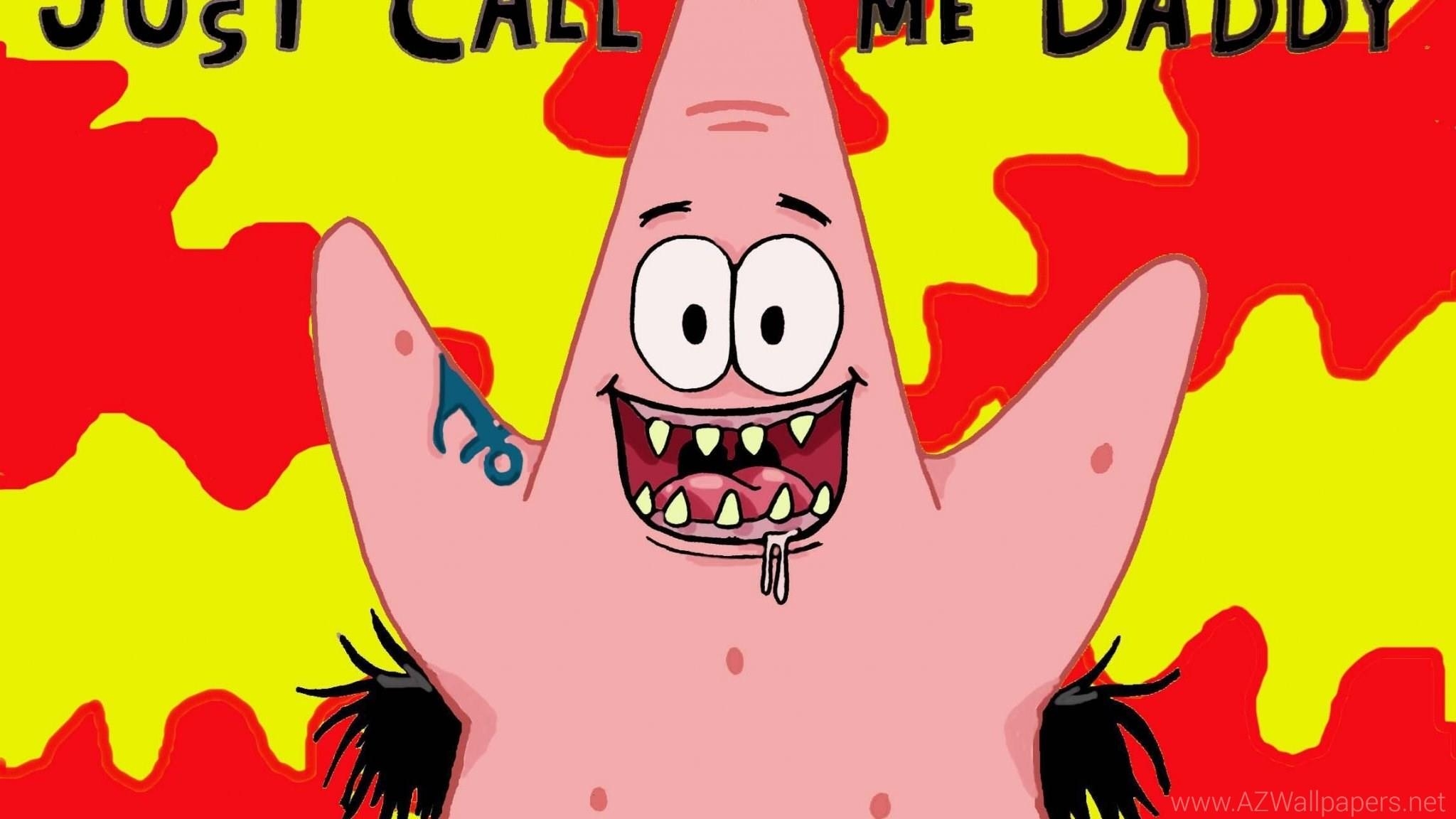 2050x1160 Funny Spongebob Wallpaper iPhone Star Ugly Free, Desktop