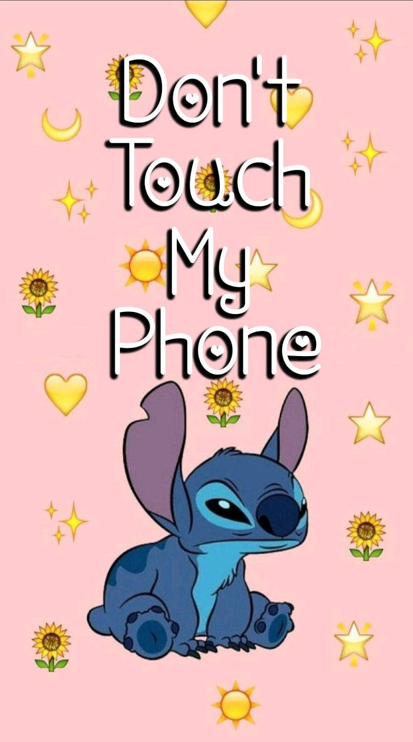 810x1450 Download Don't Touch Lilo And Stitch iPhone Wallpaper, Phone