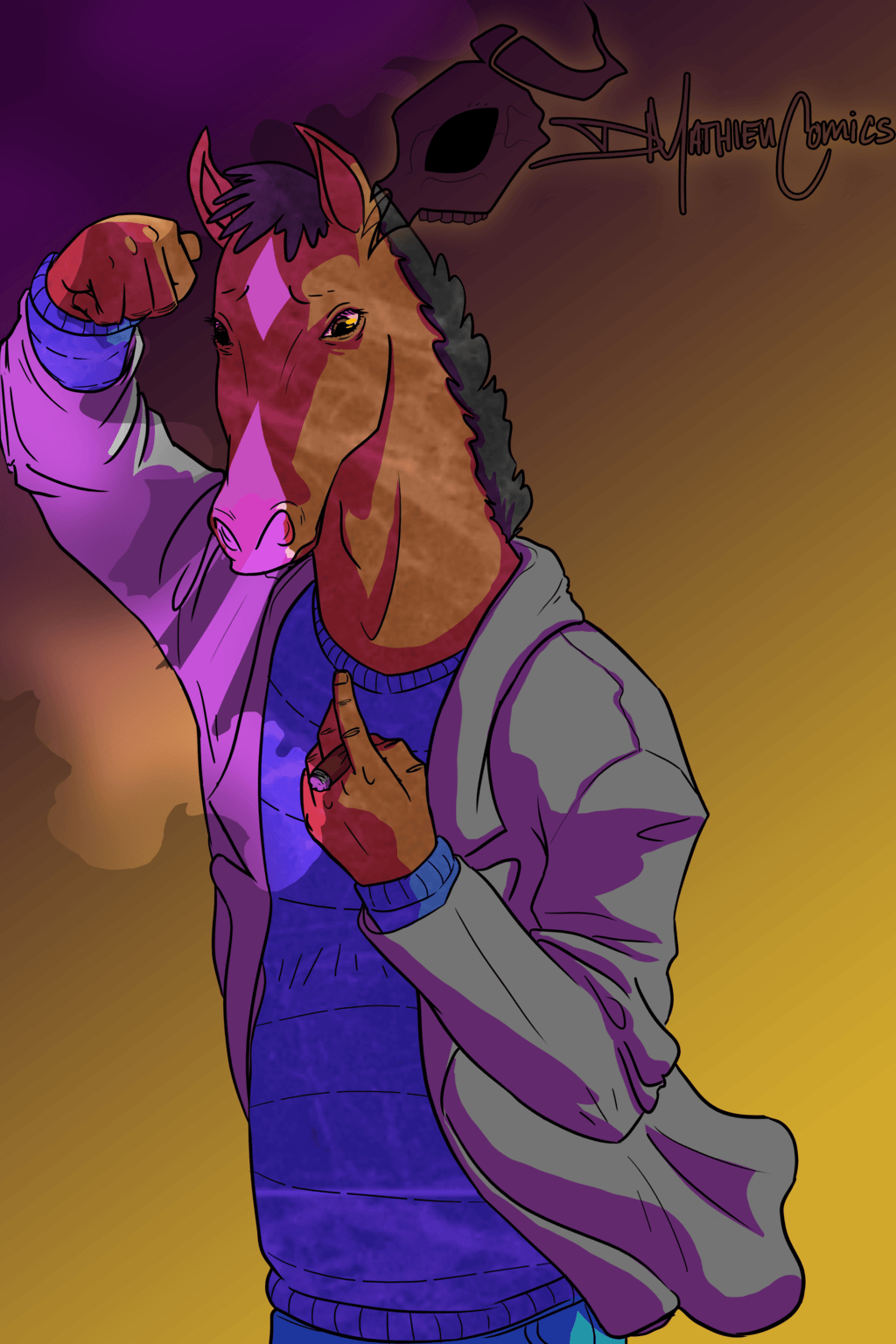 1030x1540 Bojack Horseman, Phone