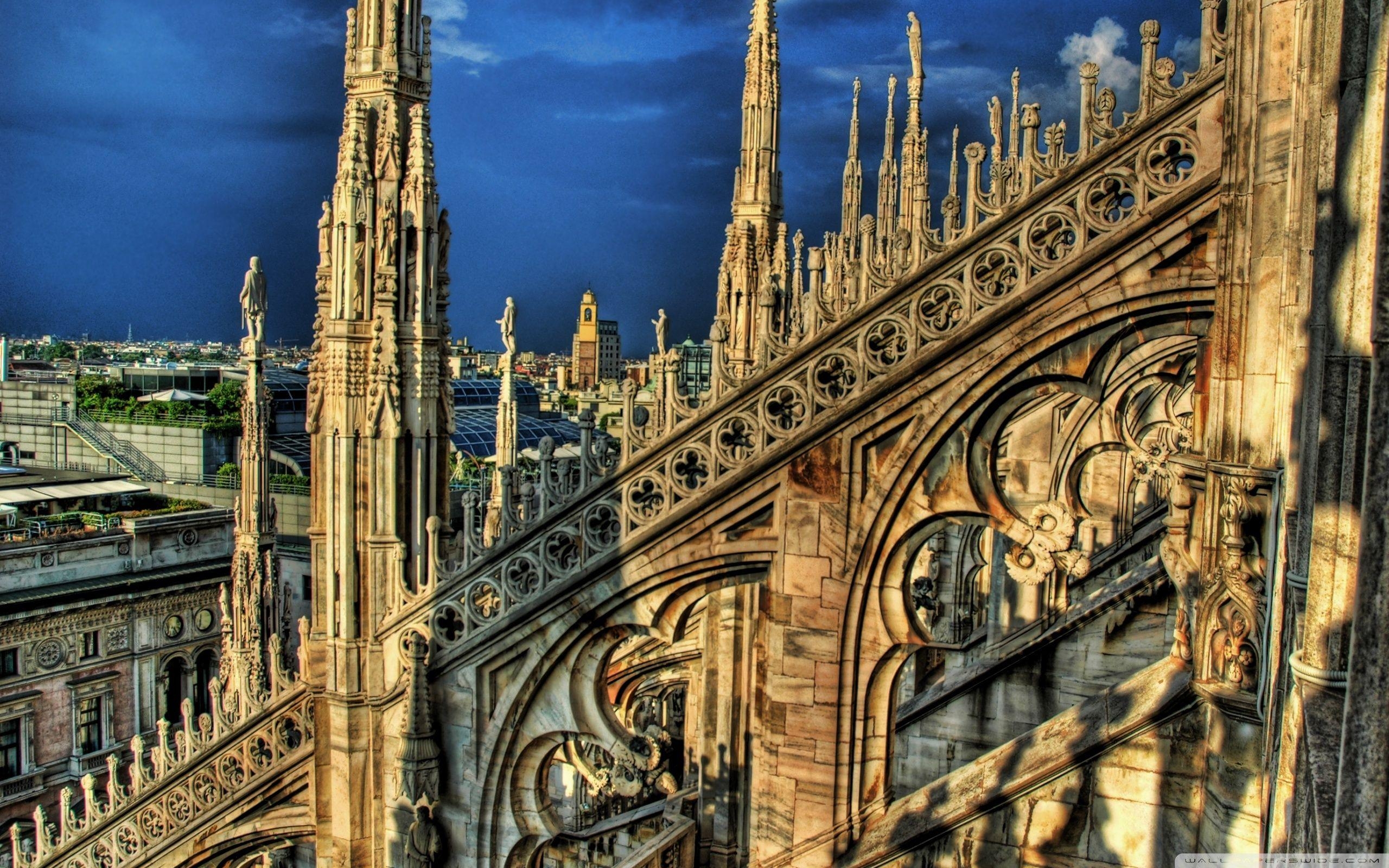 2560x1600 Cathedral In Milan, Italy ❤ 4K HD Desktop Wallpaper for 4K Ultra HD, Desktop