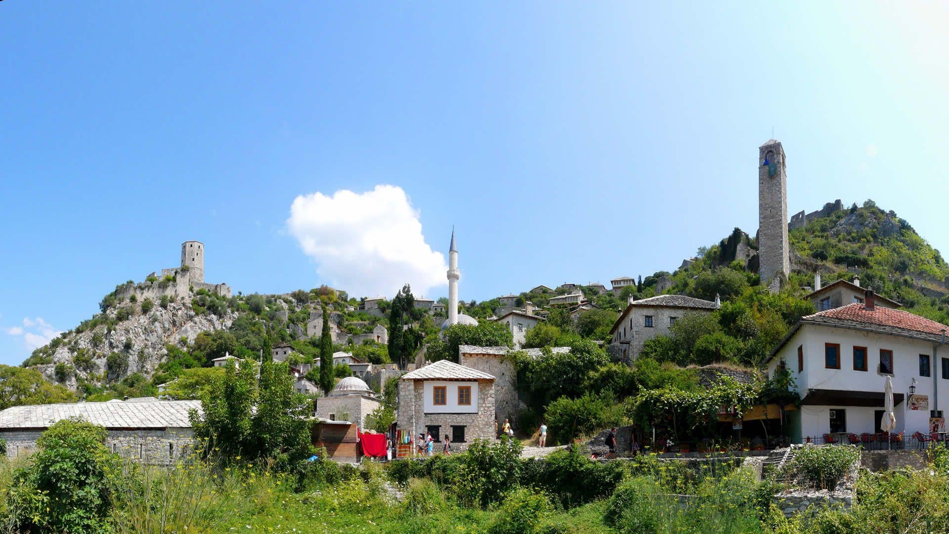 1920x1080 bosnia and herzegovina nature and houses. HD Windows Wallpaper, Desktop