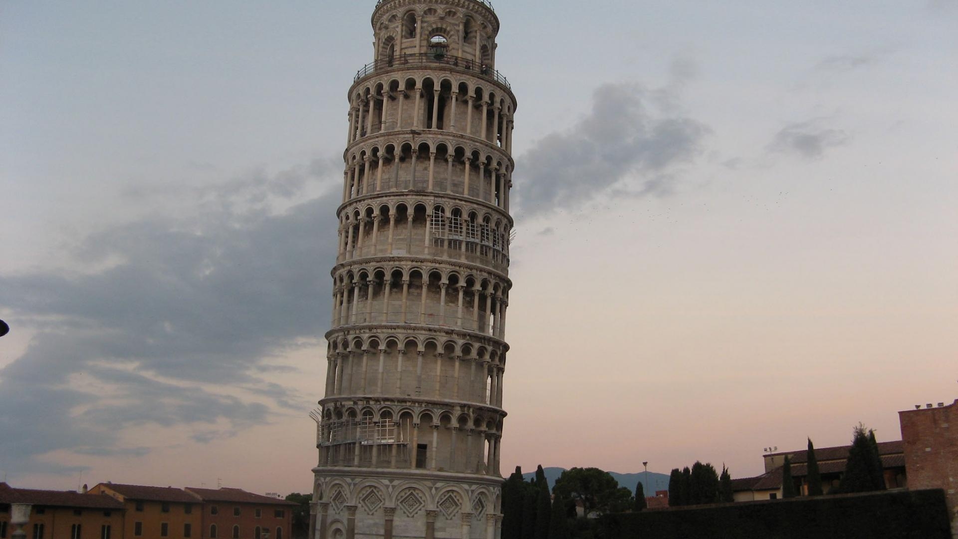 1920x1080 Tower of Pisa High Definition Wallpaper, Desktop